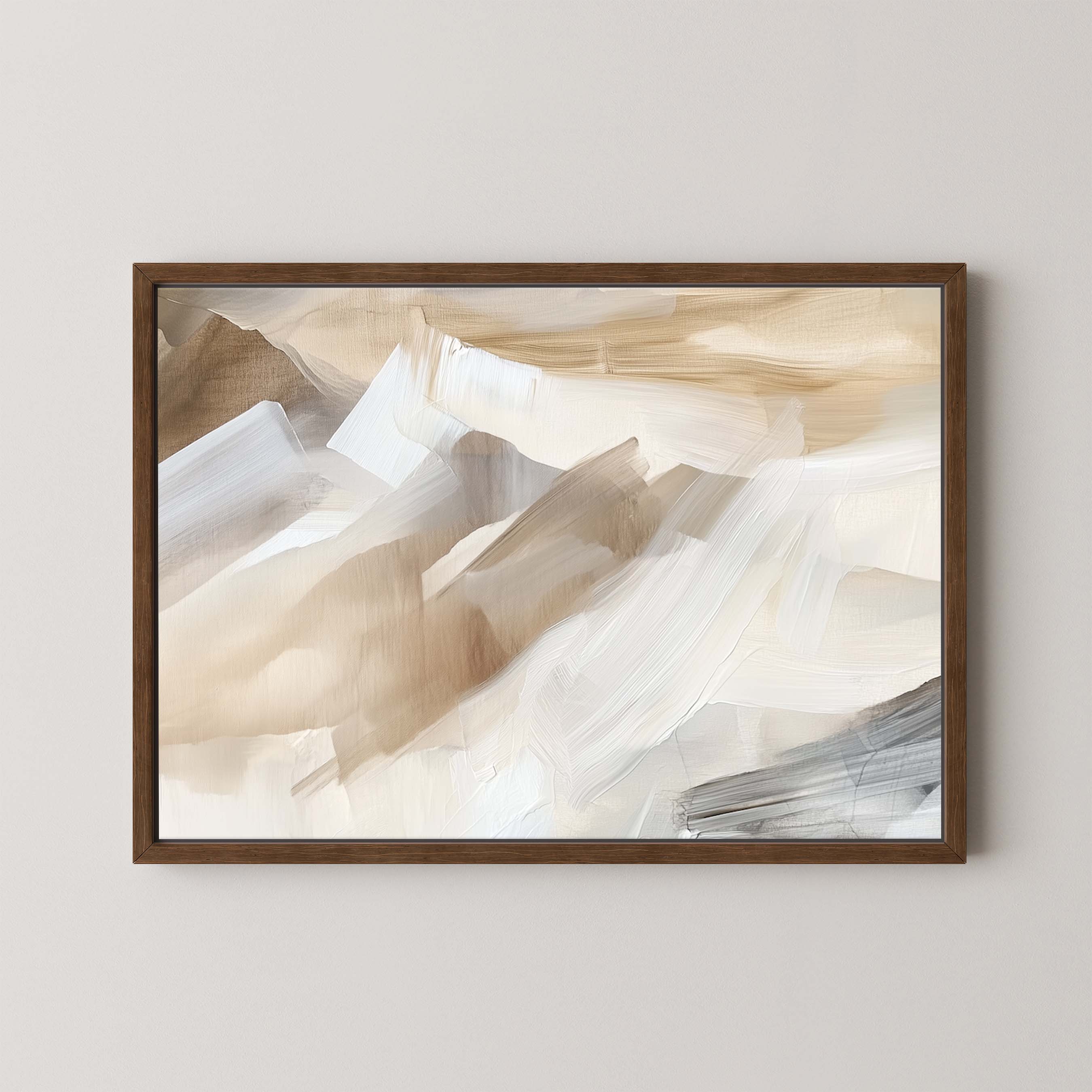 Neutral Brushstrokes I