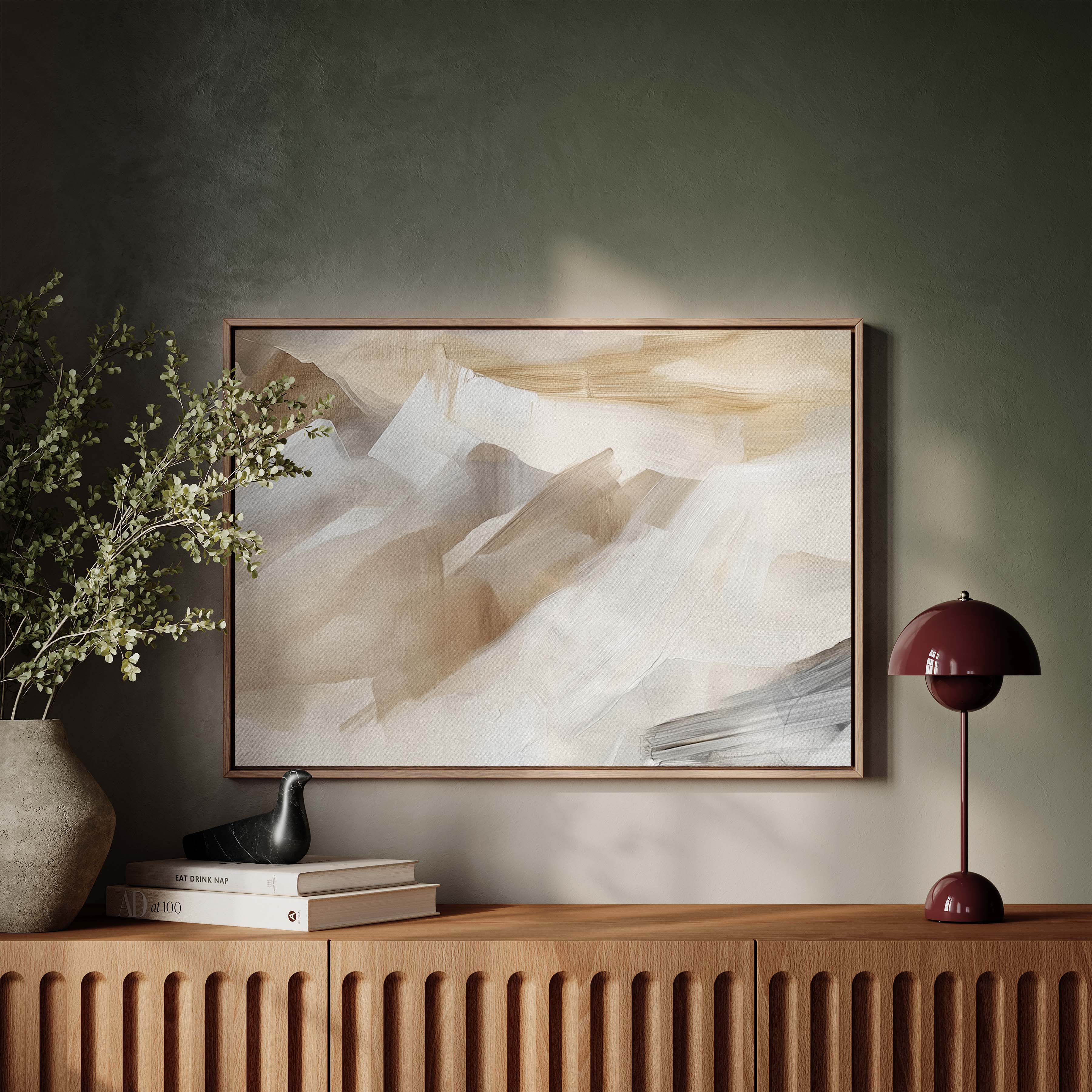 Neutral Brushstrokes I