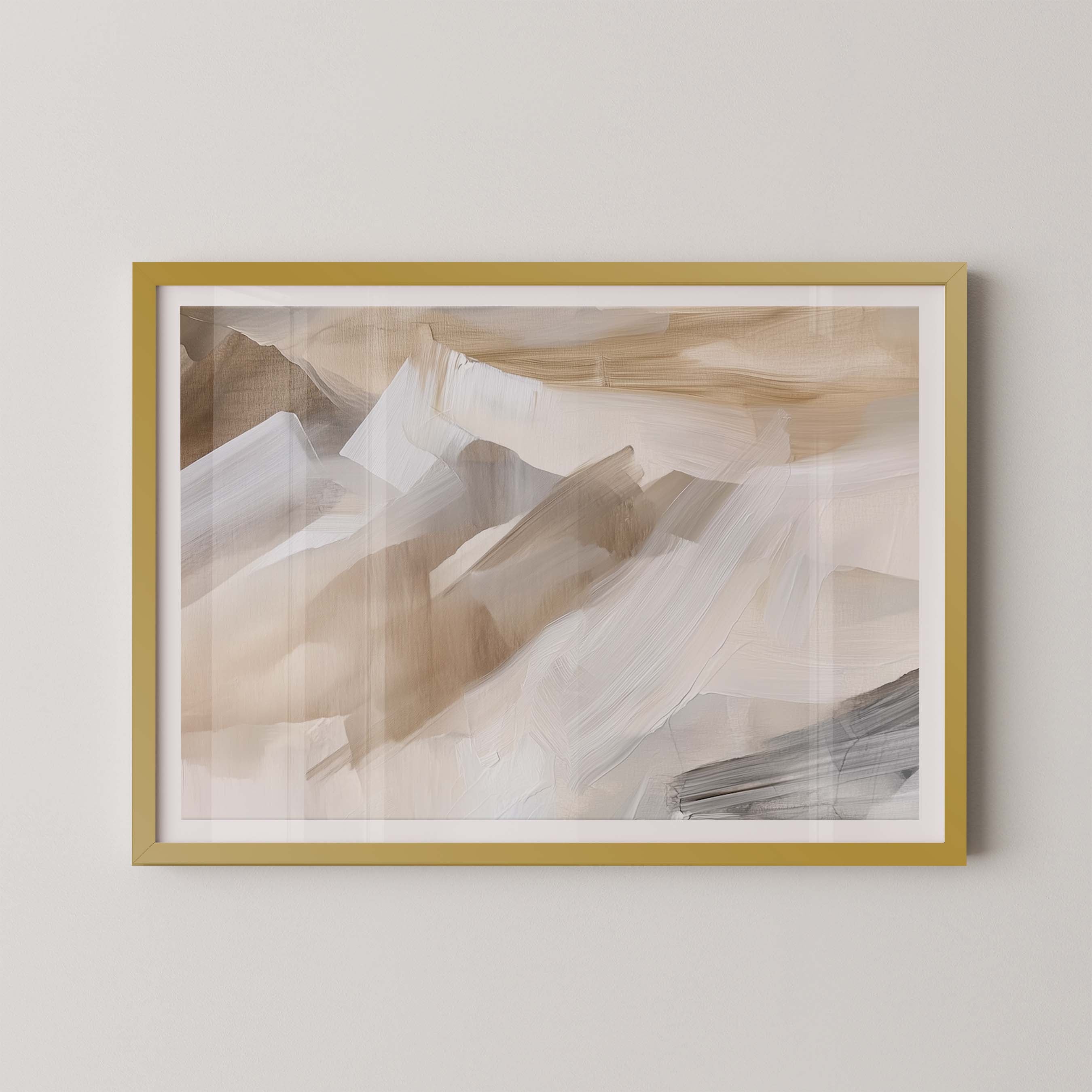 Neutral Brushstrokes I