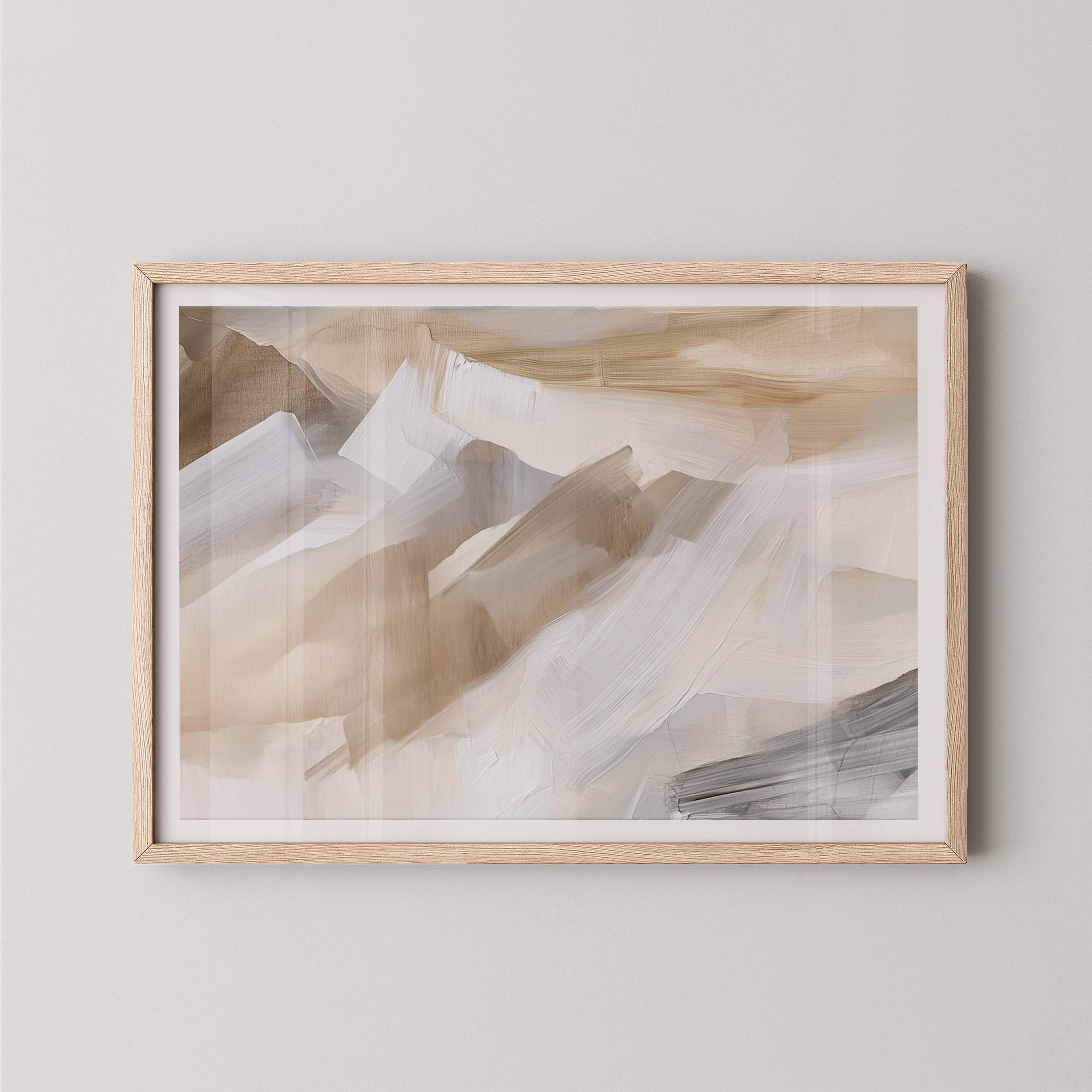Neutral Brushstrokes I