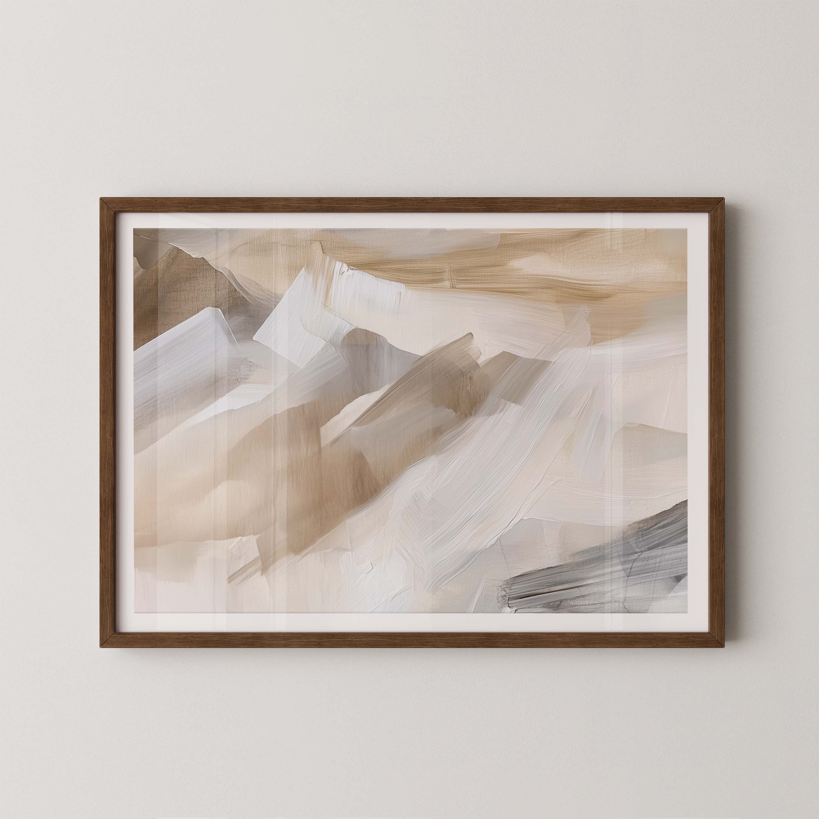 Neutral Brushstrokes I