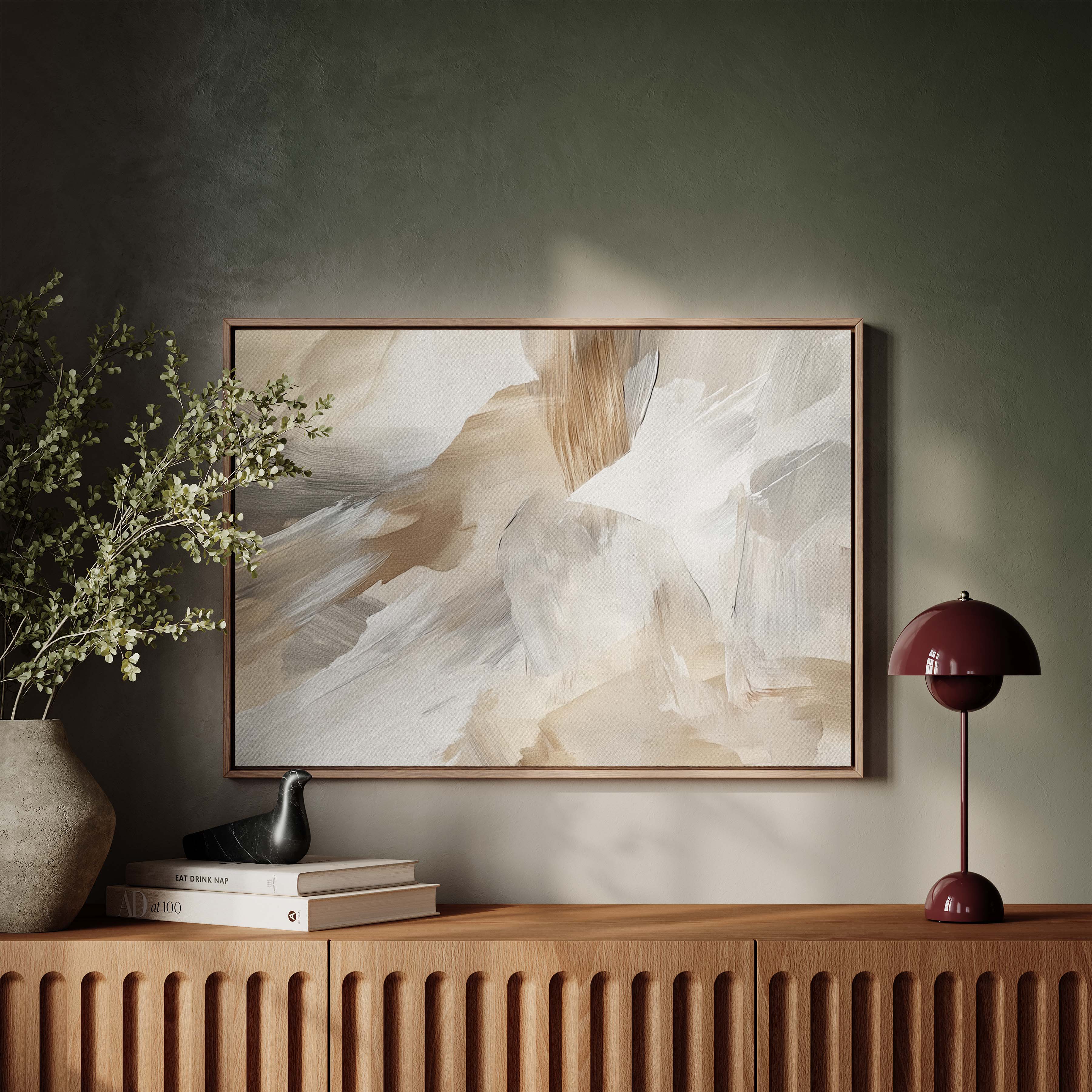 Neutral Brushstrokes IV