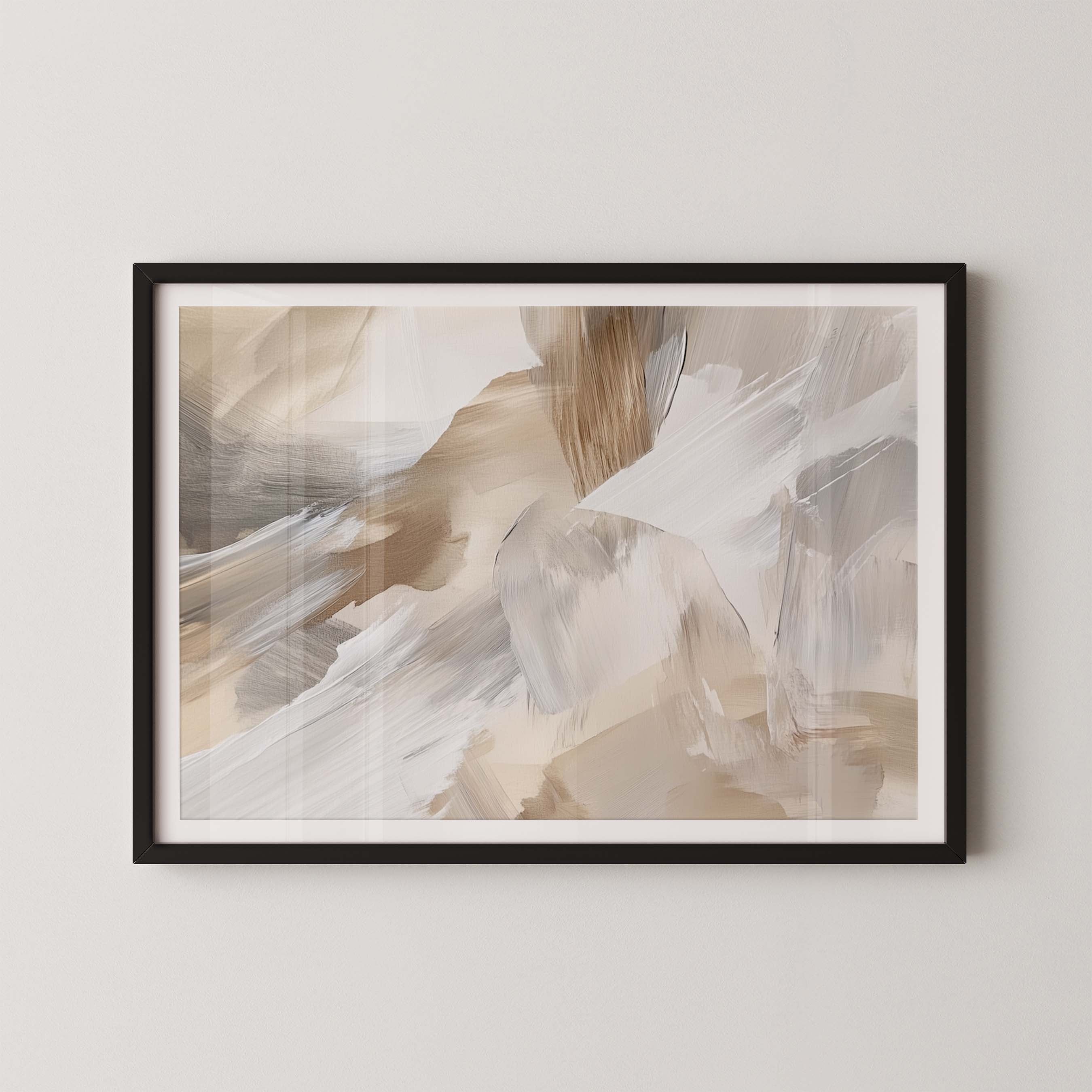 Neutral Brushstrokes IV