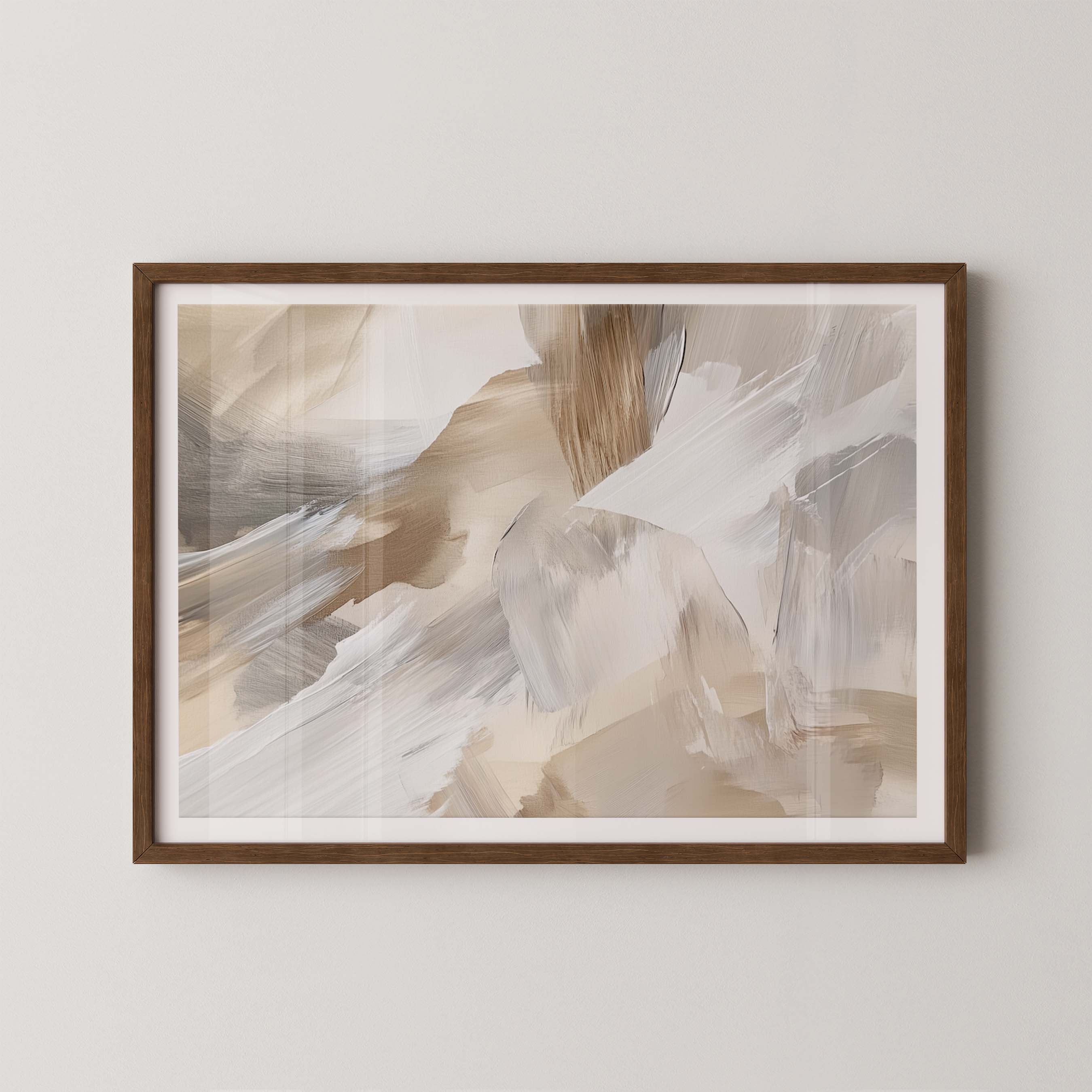 Neutral Brushstrokes IV