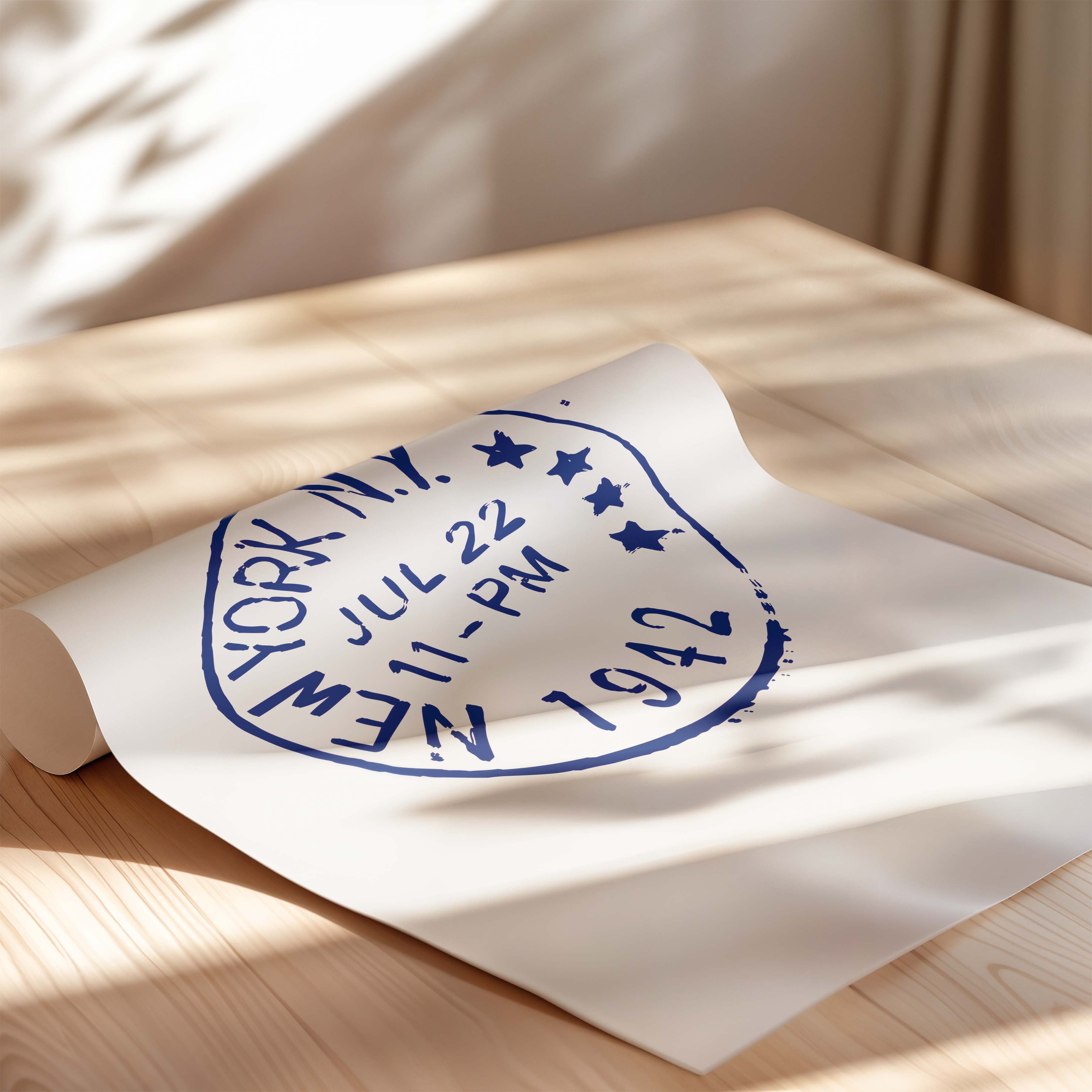 New York Stamp
