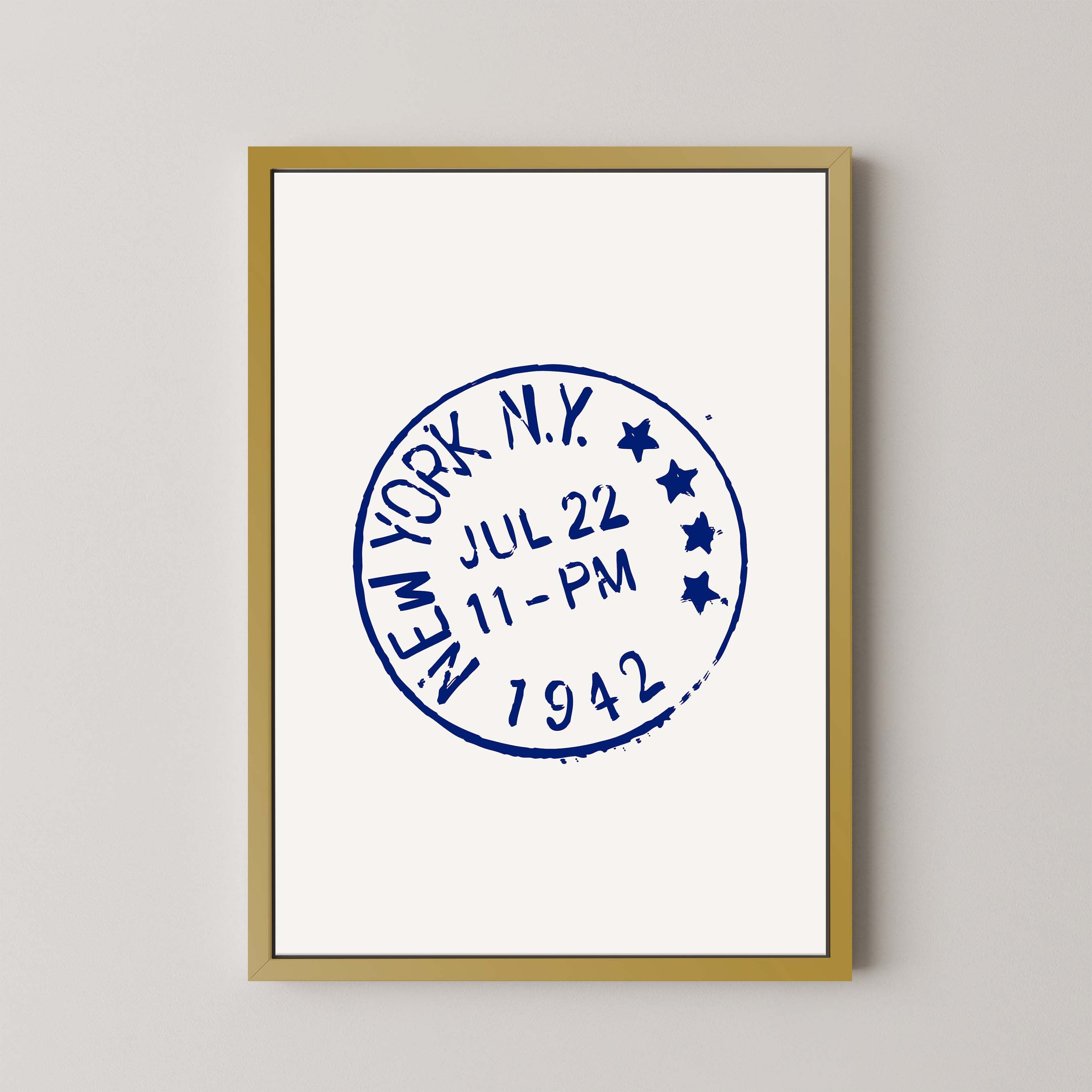 New York Stamp