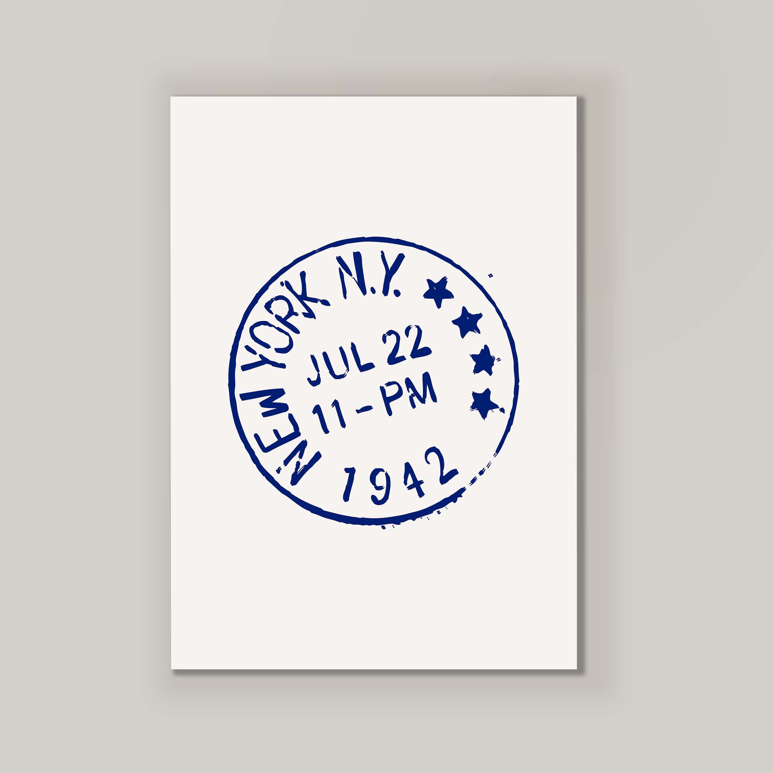 New York Stamp