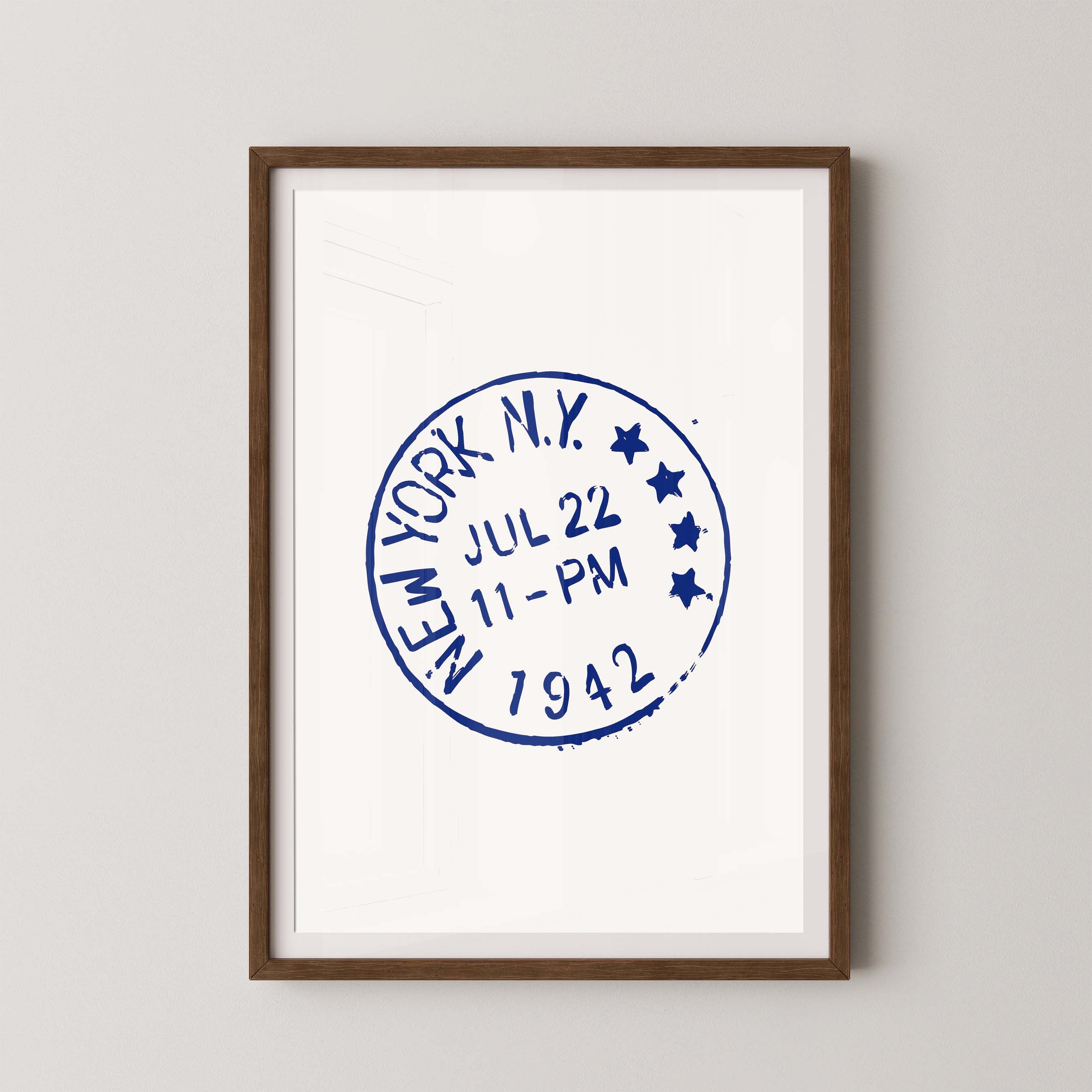 New York Stamp