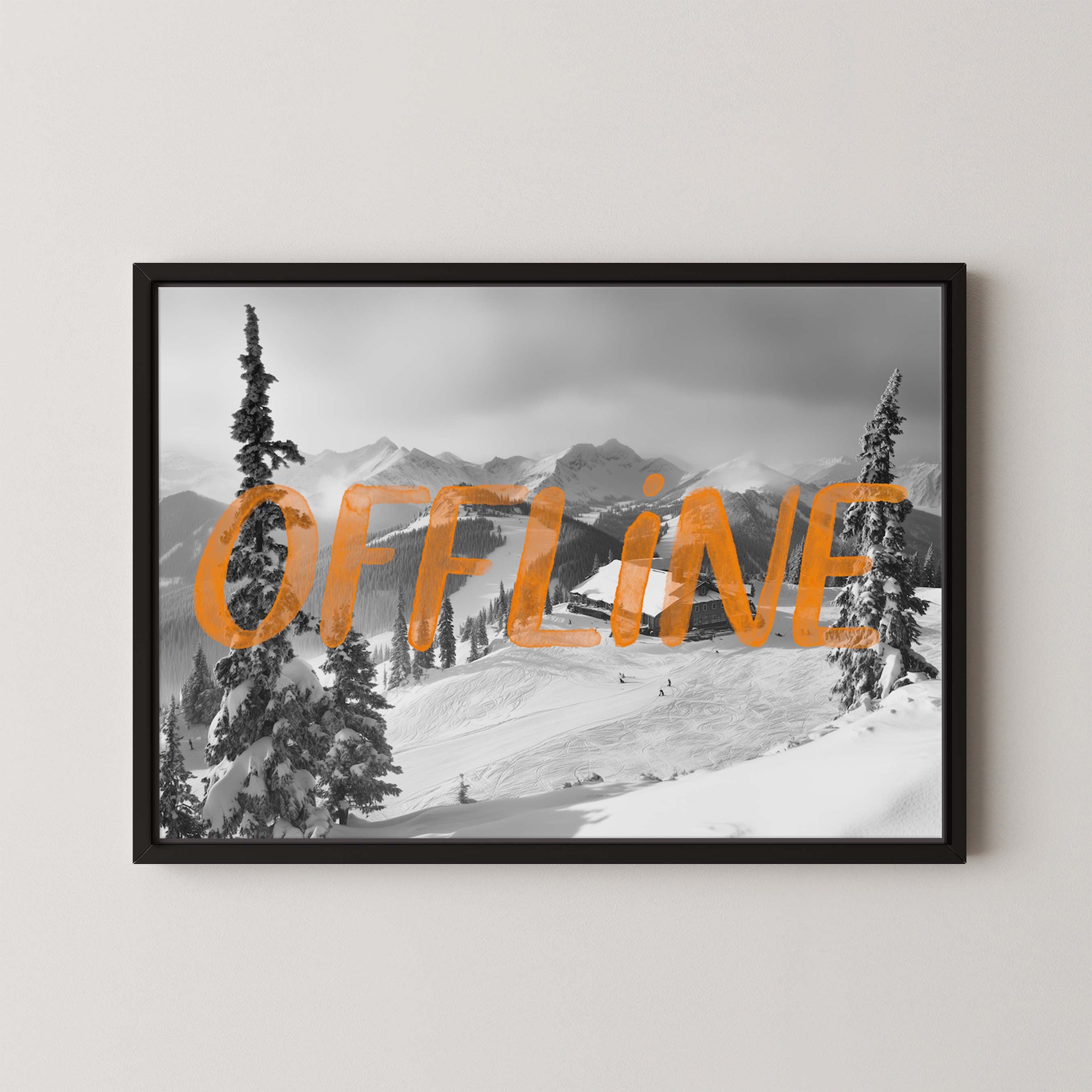 Offline Slopes in Orange