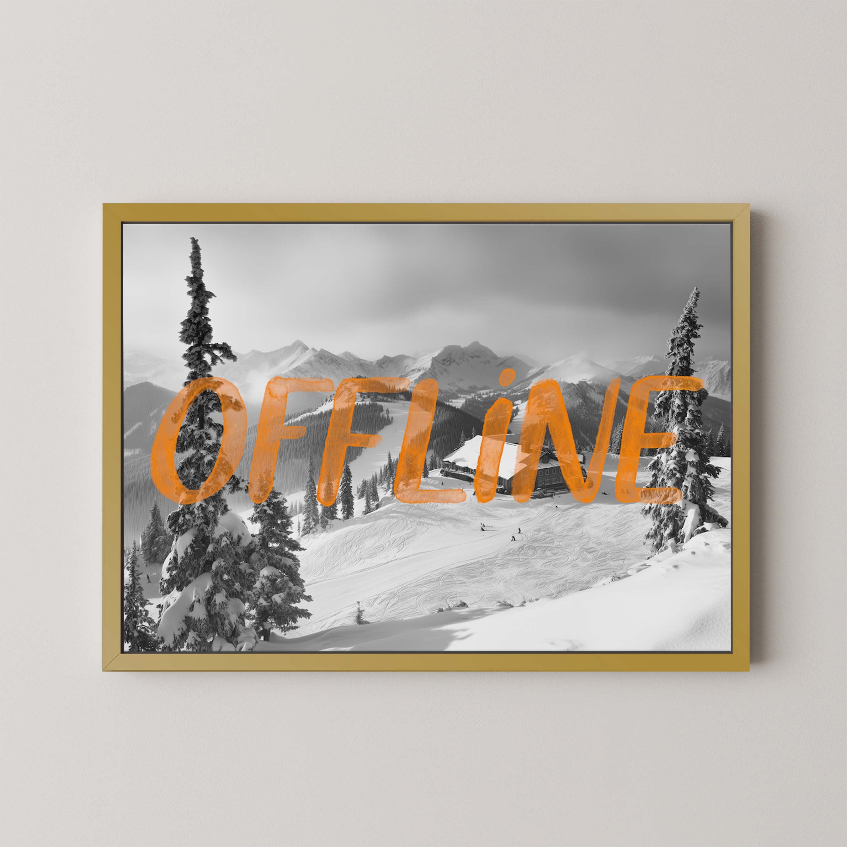 Offline Slopes in Orange