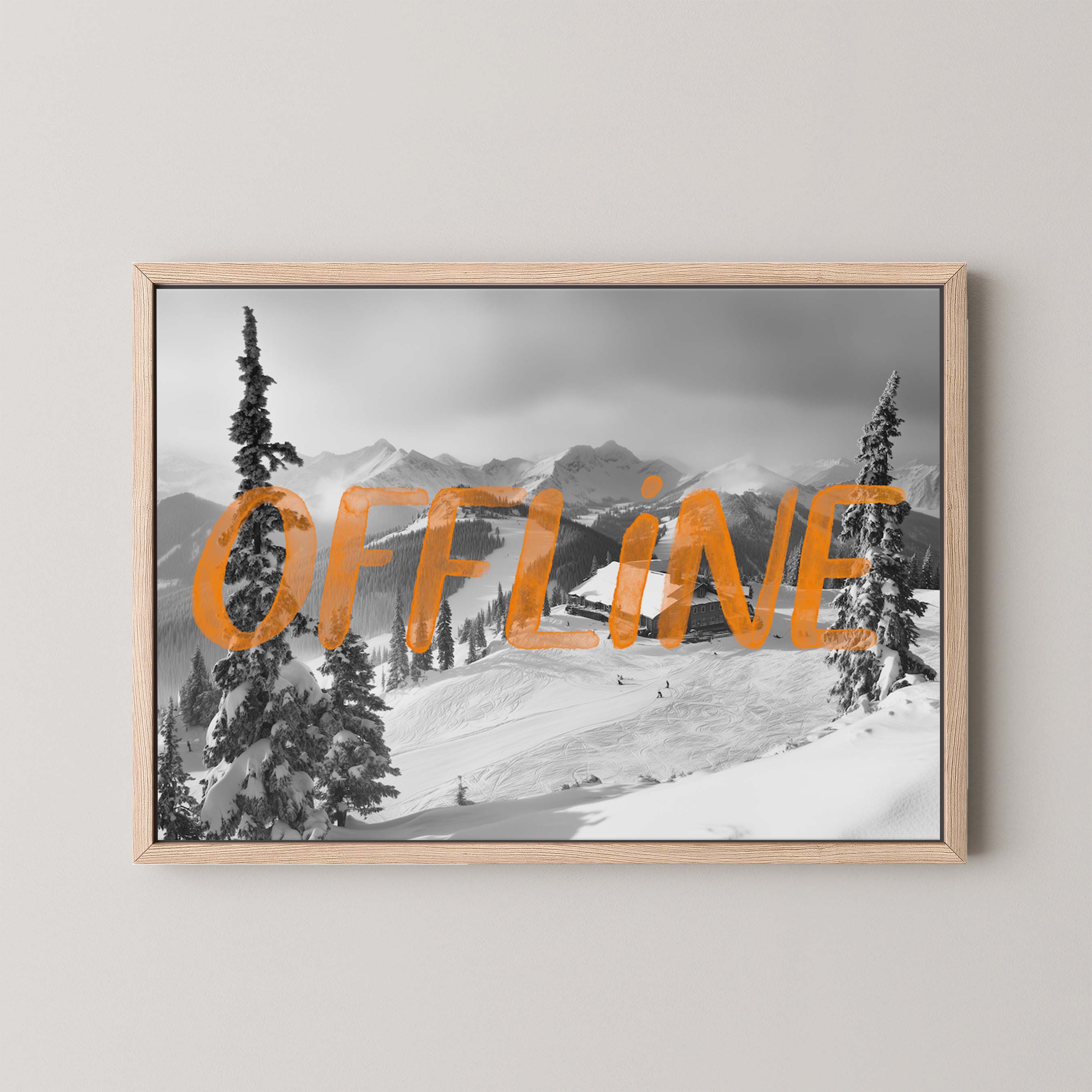 Offline Slopes in Orange