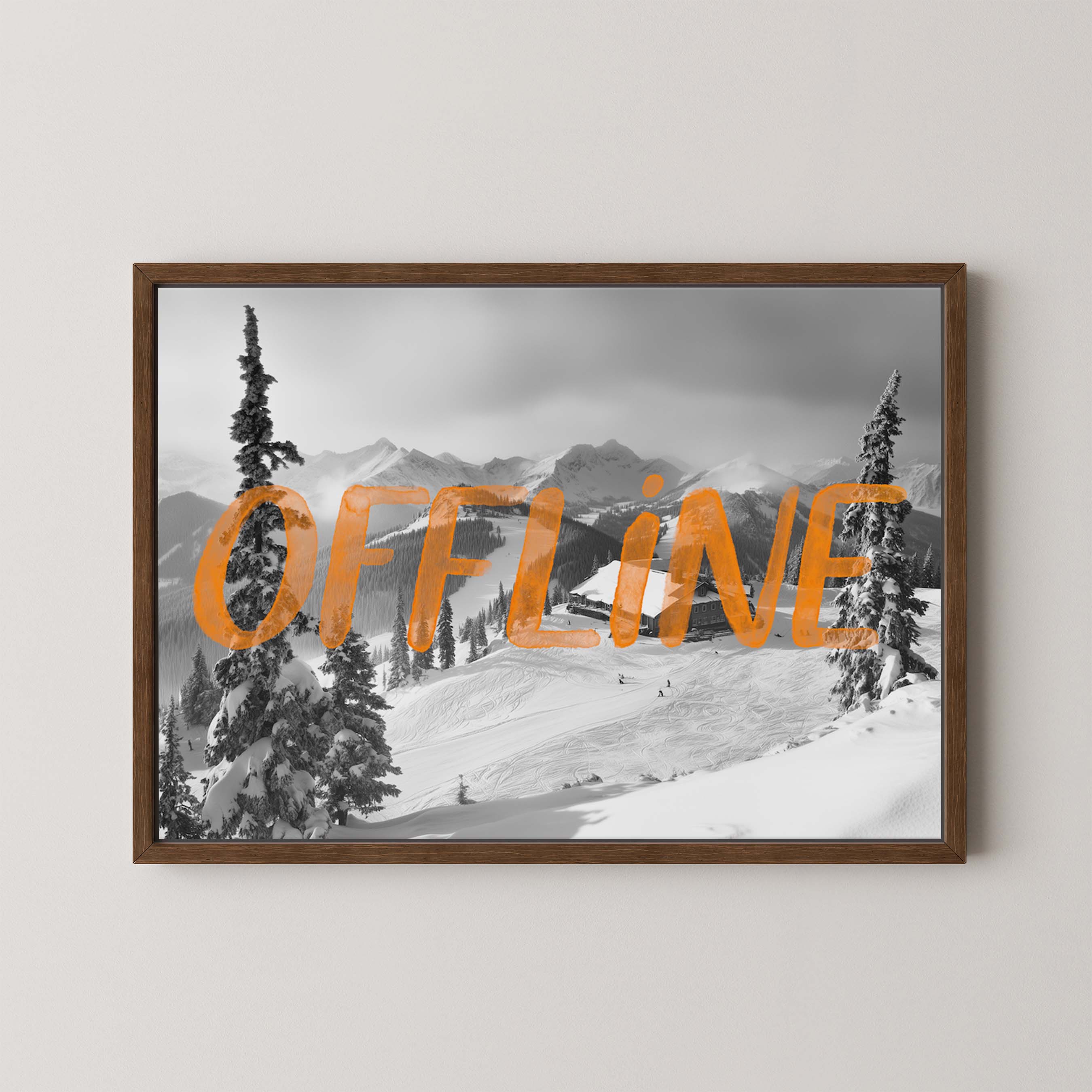 Offline Slopes in Orange