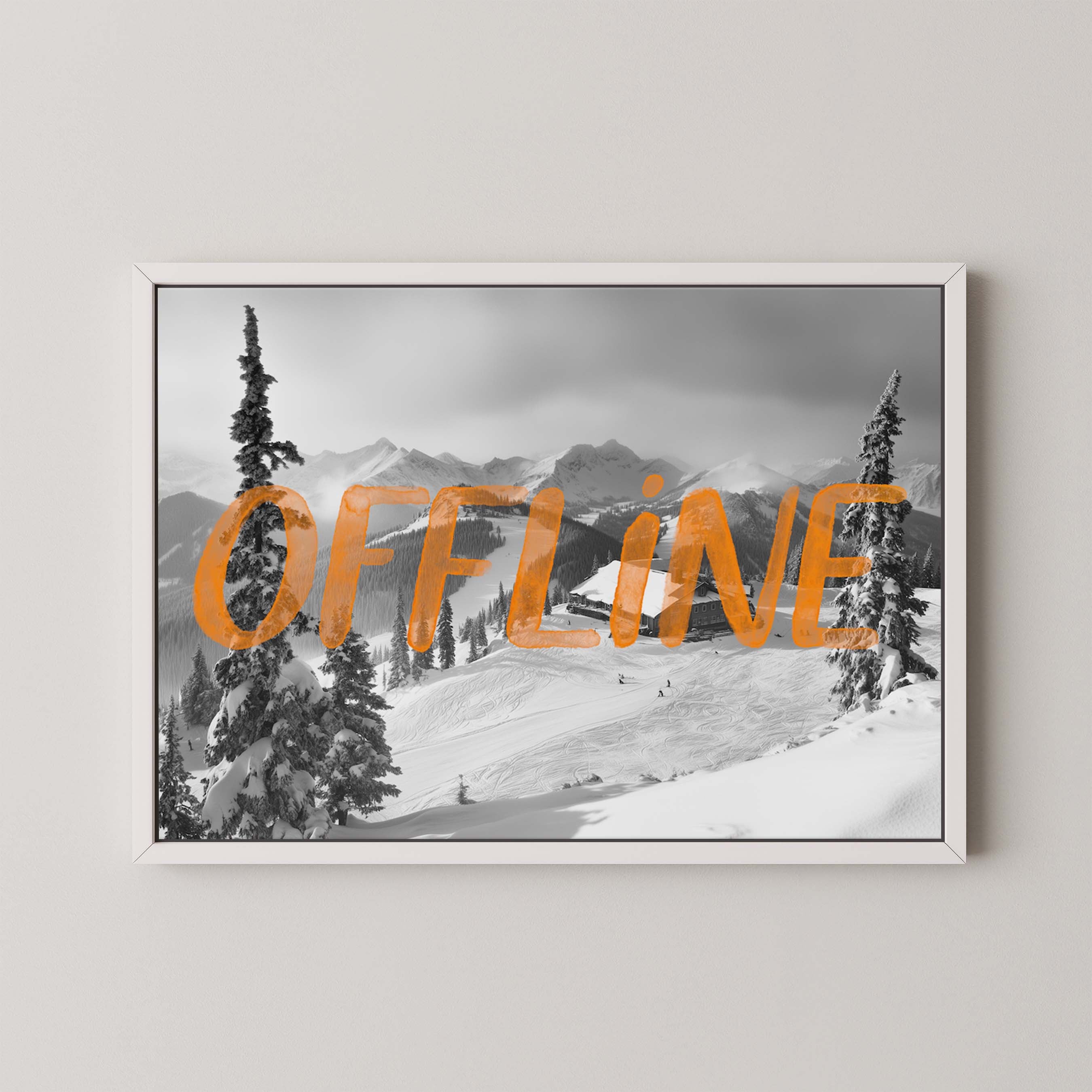 Offline Slopes in Orange