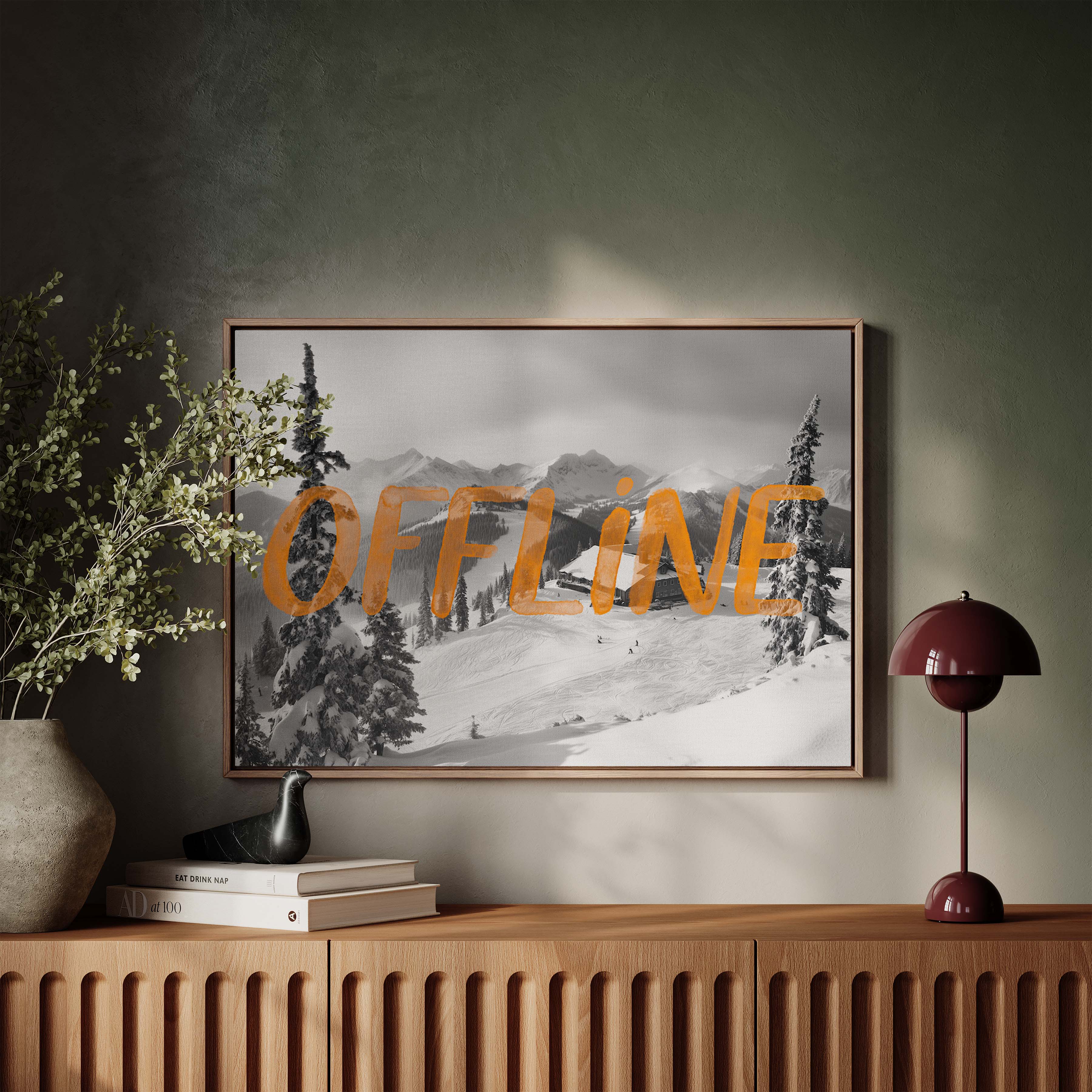 Offline Slopes in Orange