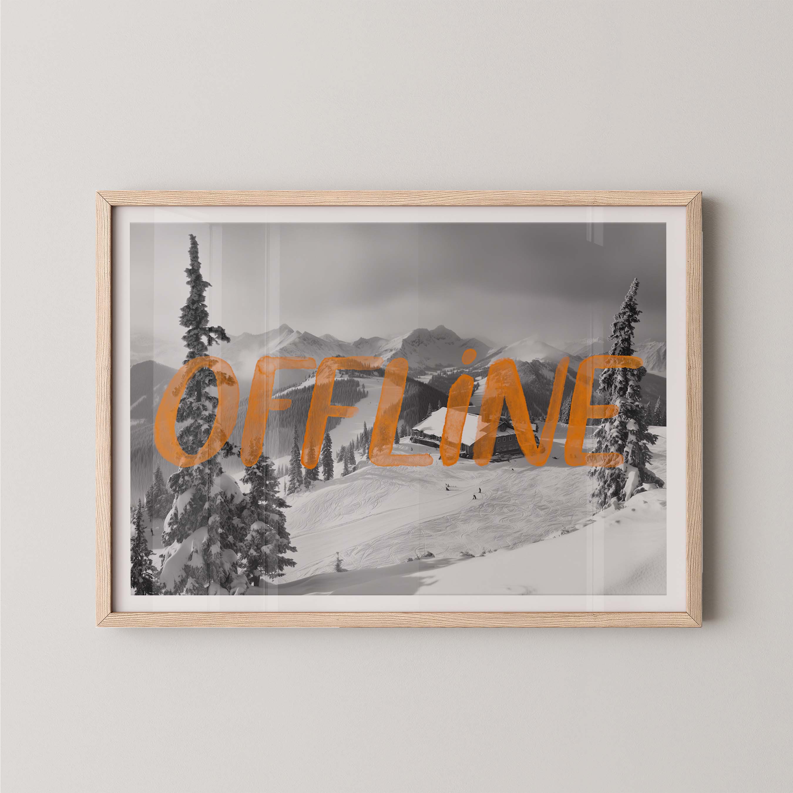 Offline Slopes in Orange