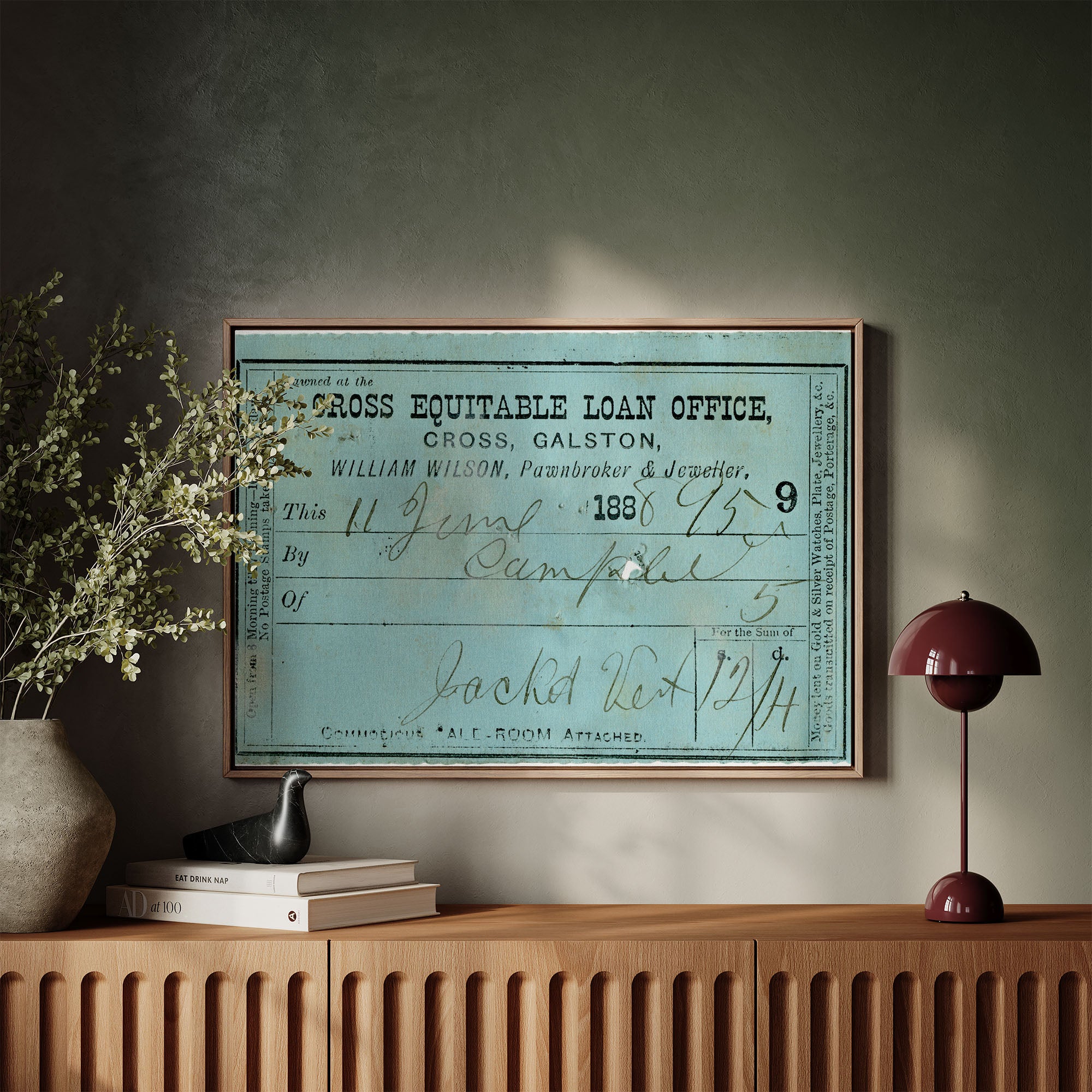 Pawn Ticket