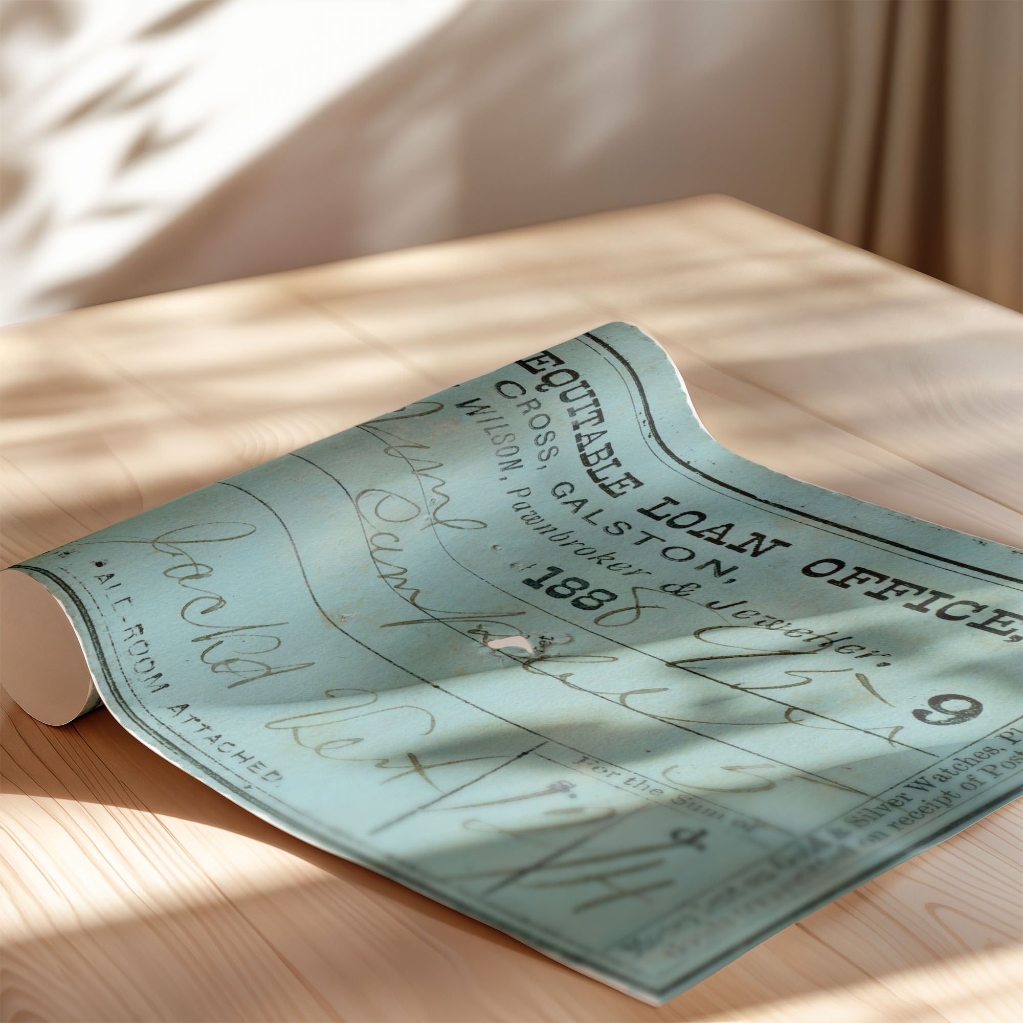 Pawn Ticket