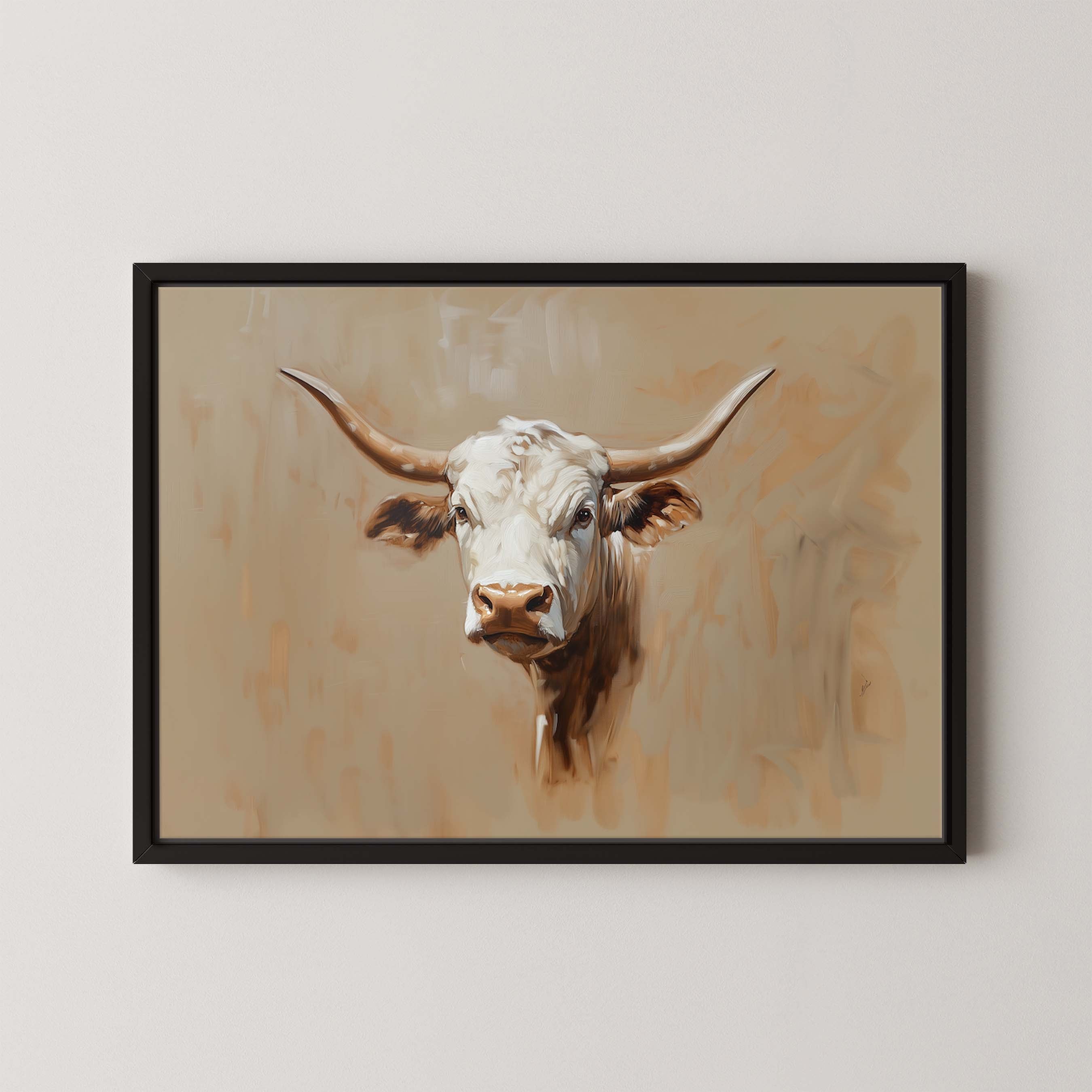 Portrait of a Bull
