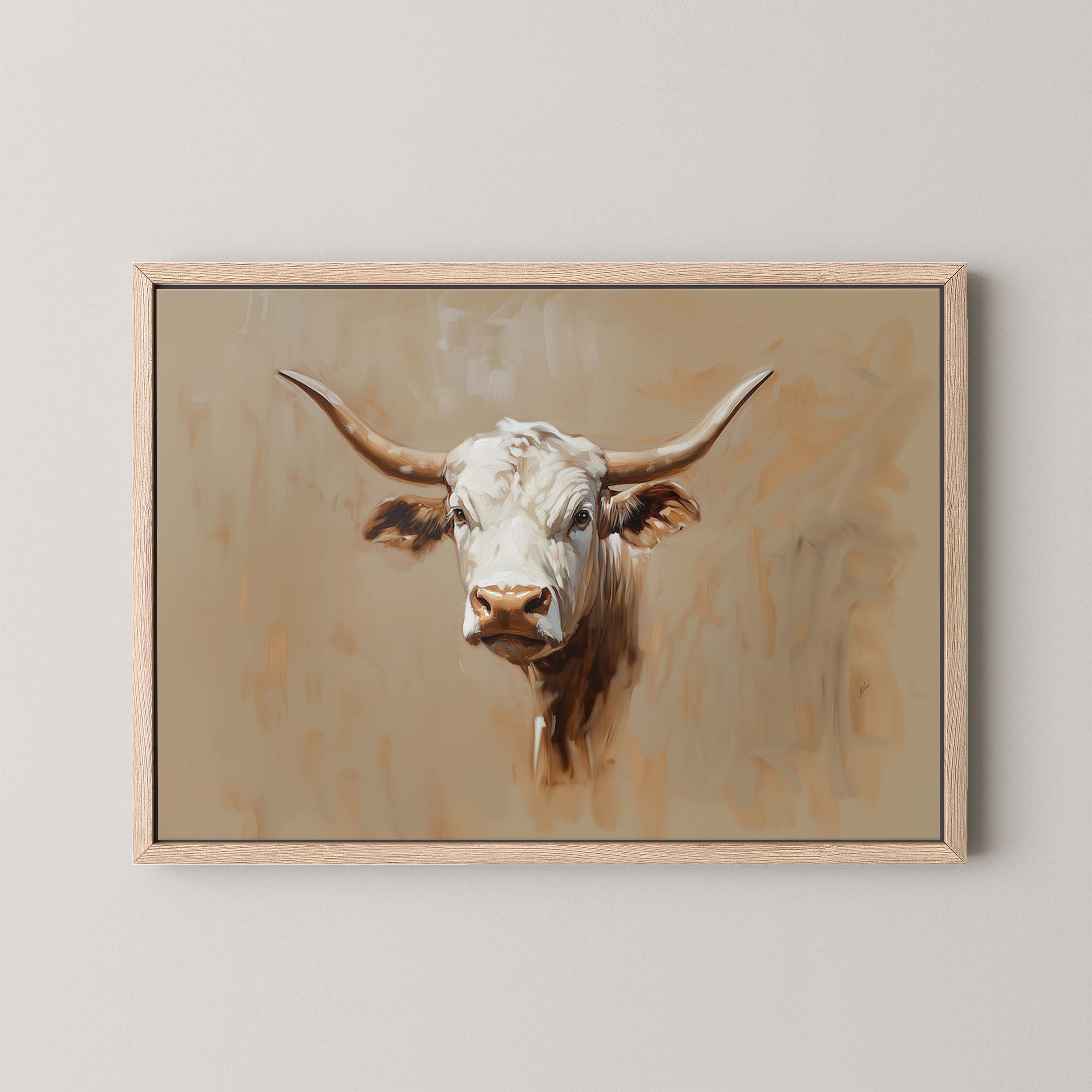 Portrait of a Bull