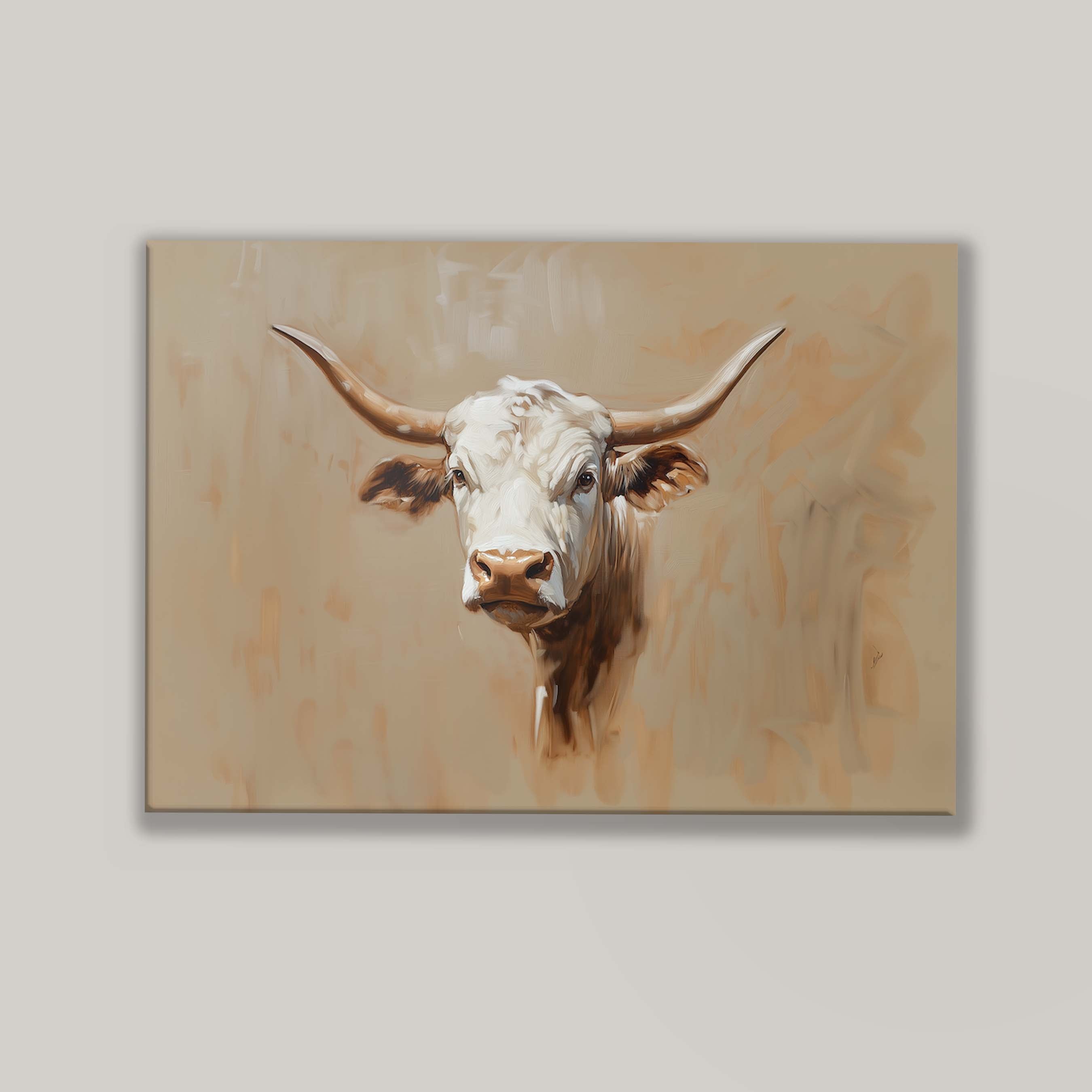 Portrait of a Bull