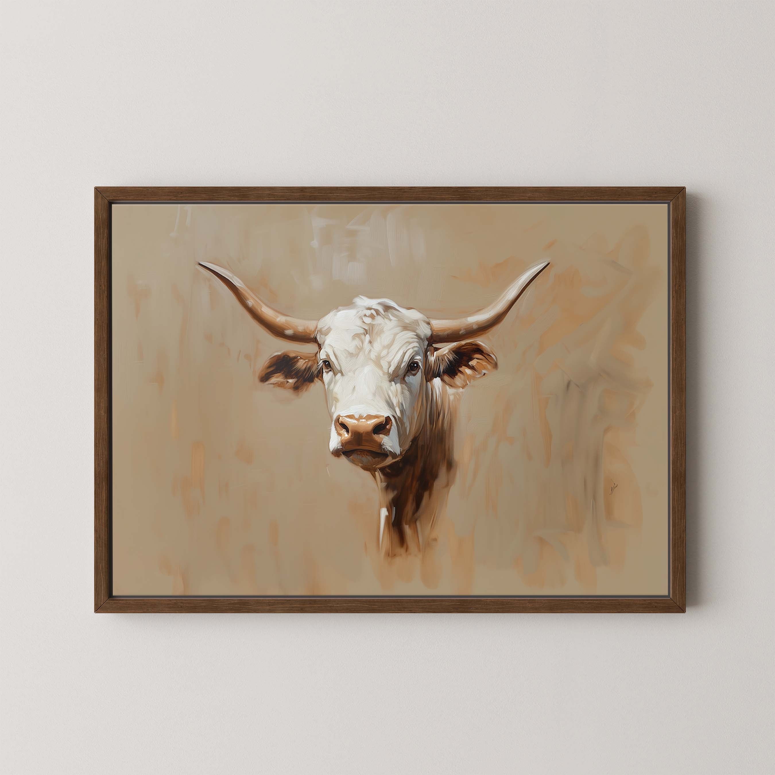 Portrait of a Bull