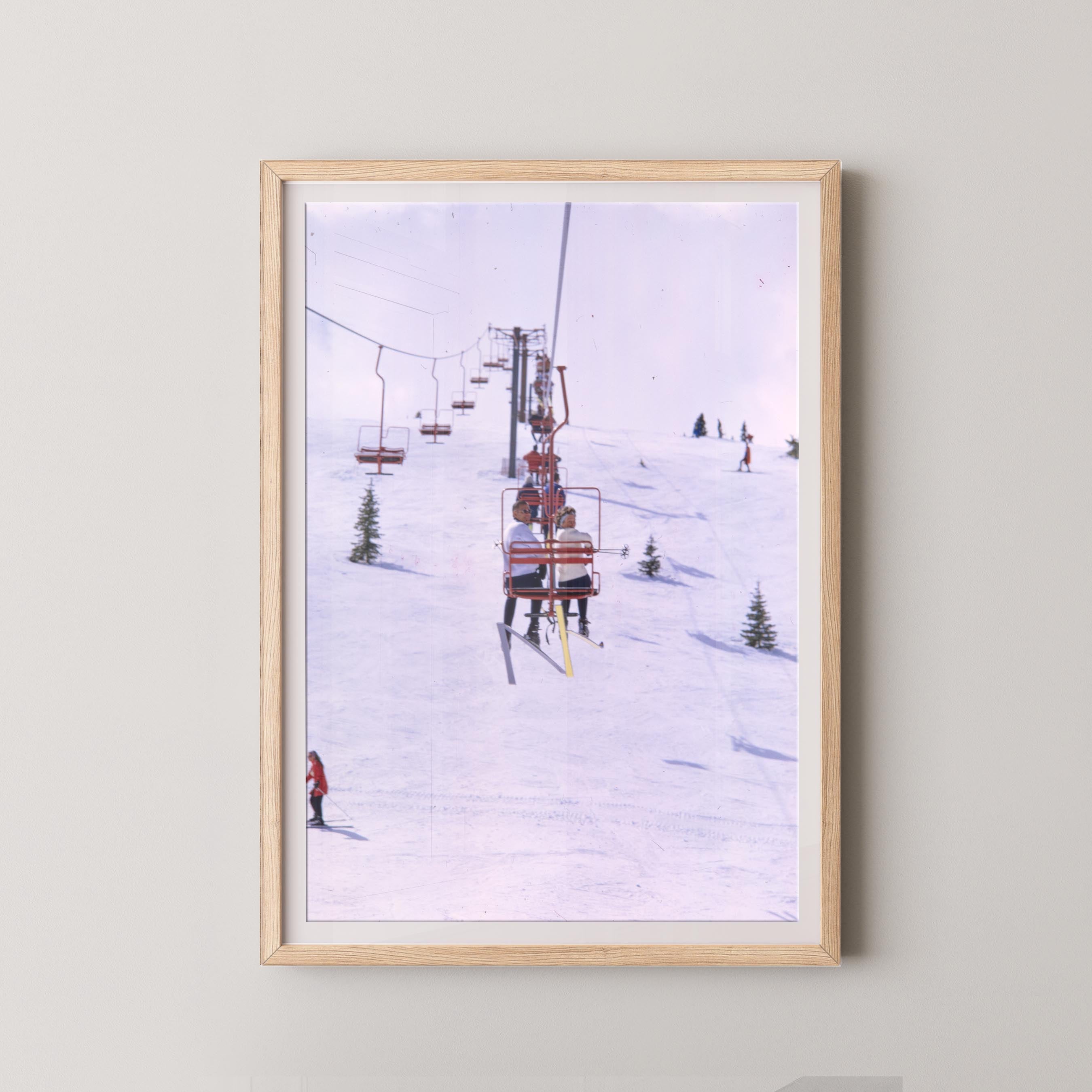 Retro Ski Lift