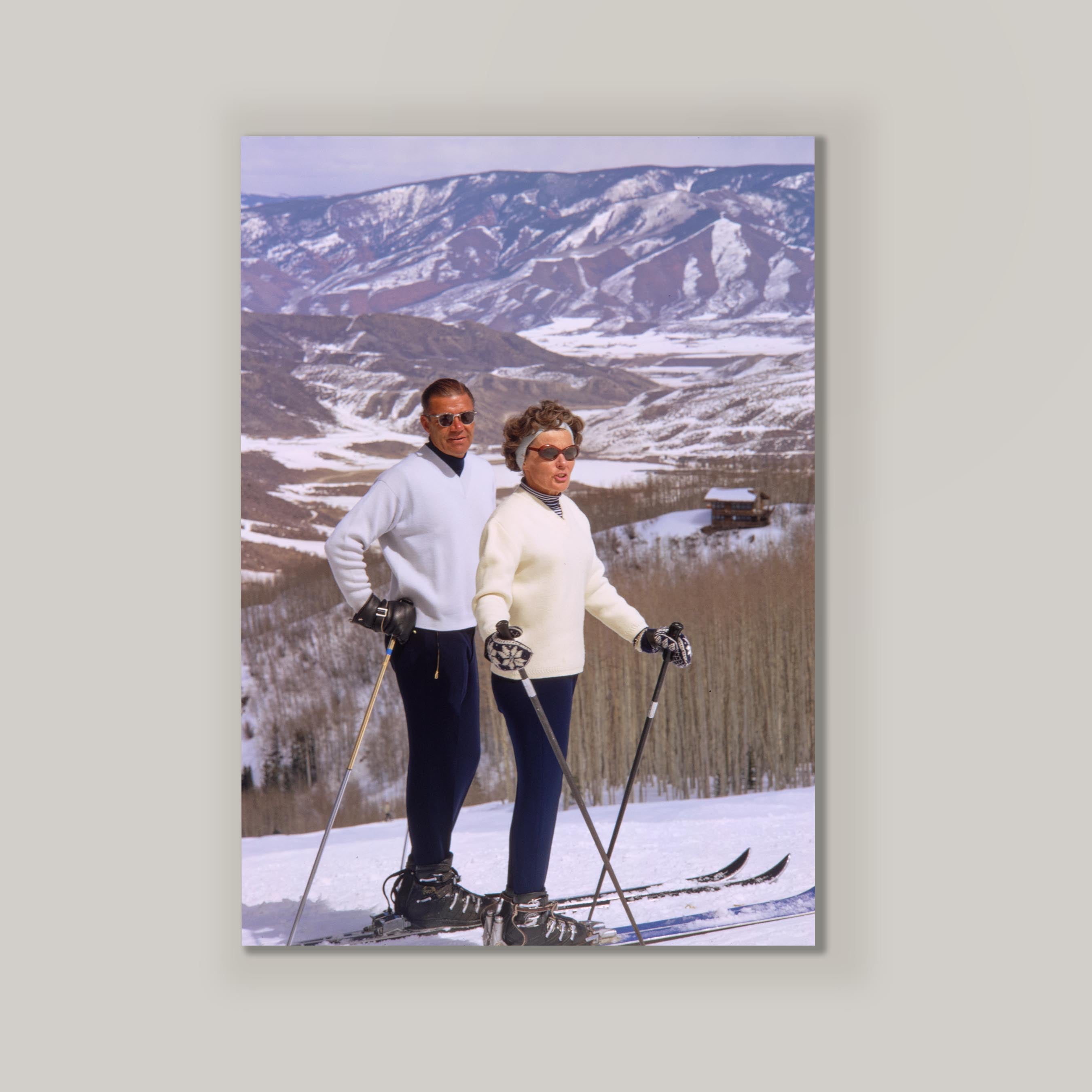 Retro Skiers