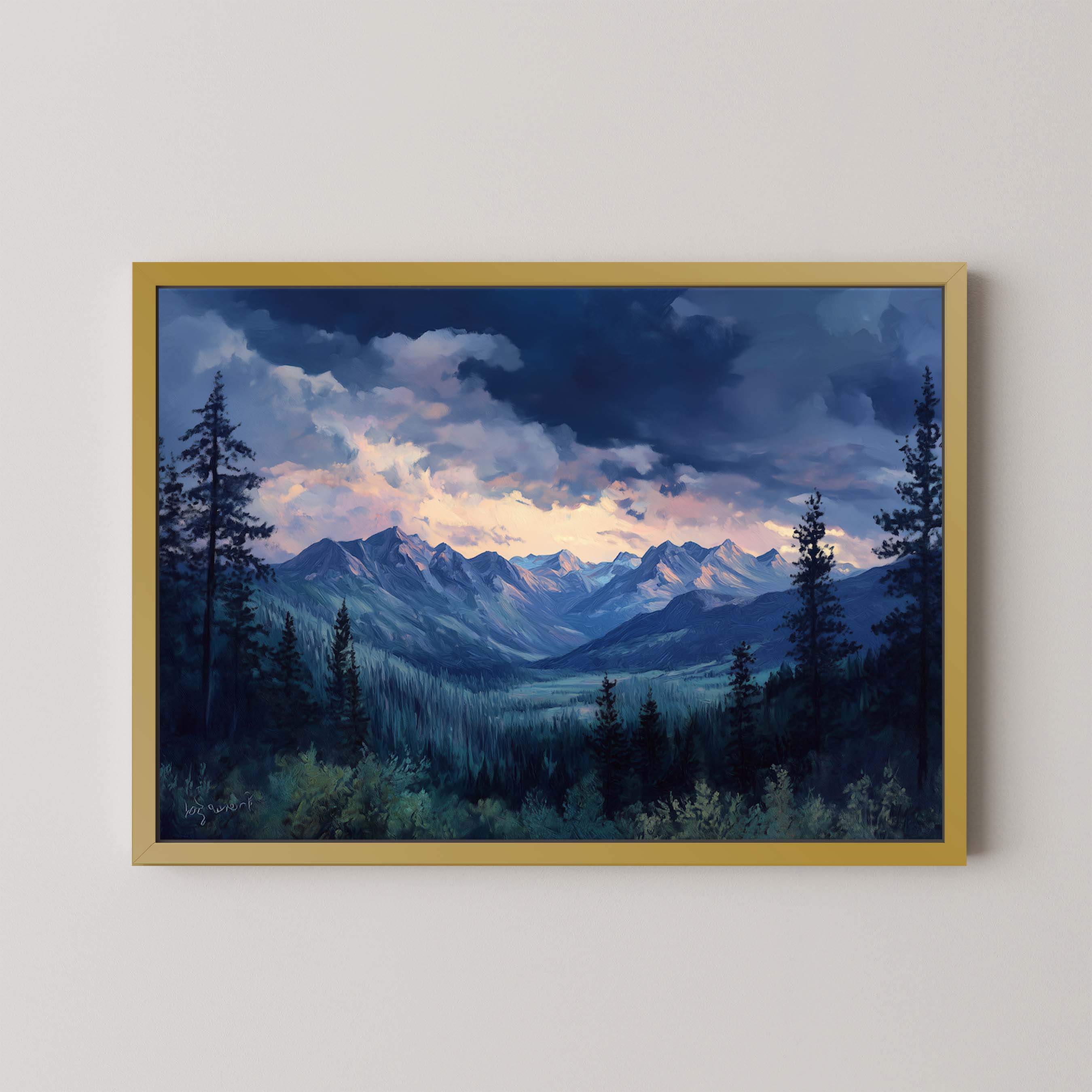 Rocky Mountain Sunset