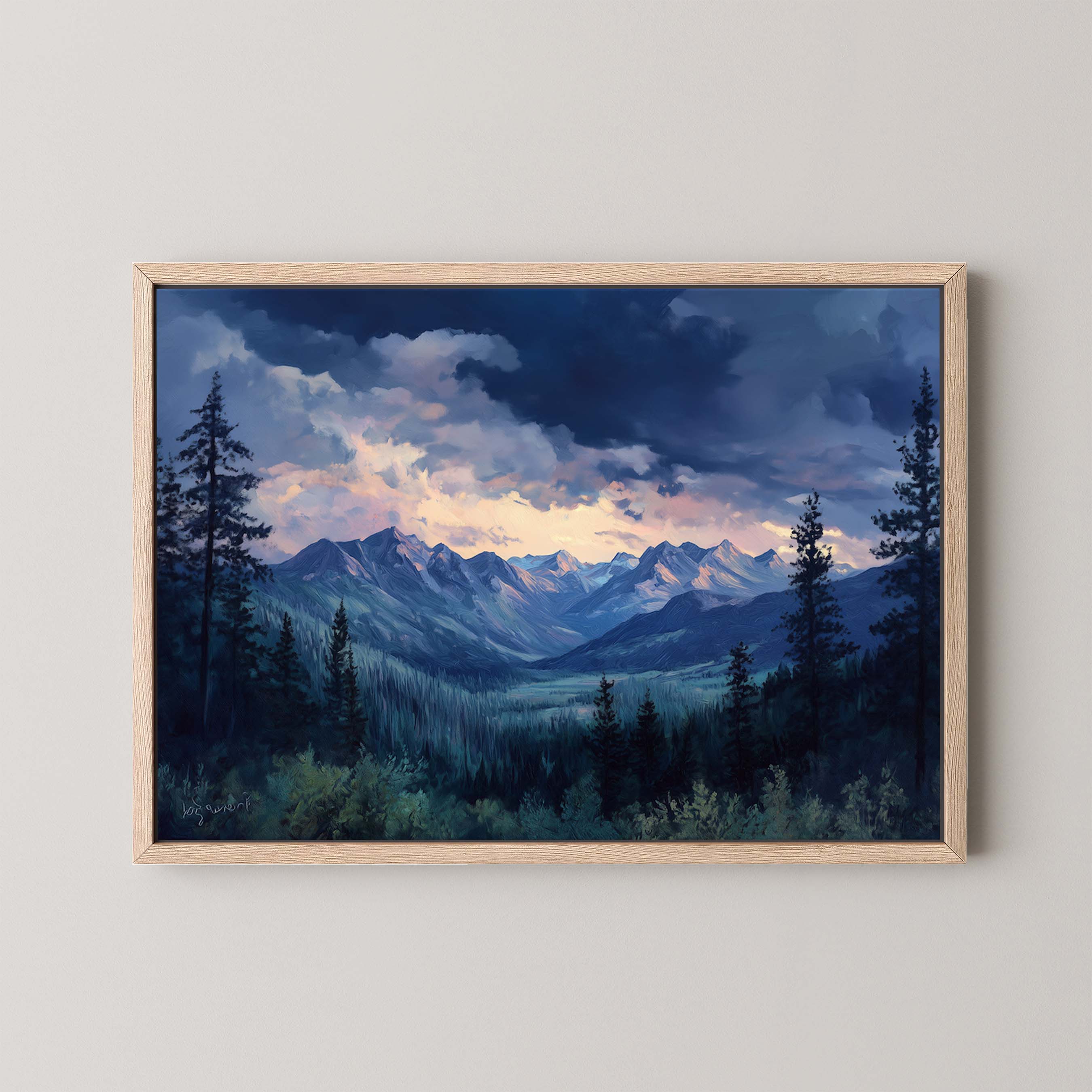 Rocky Mountain Sunset