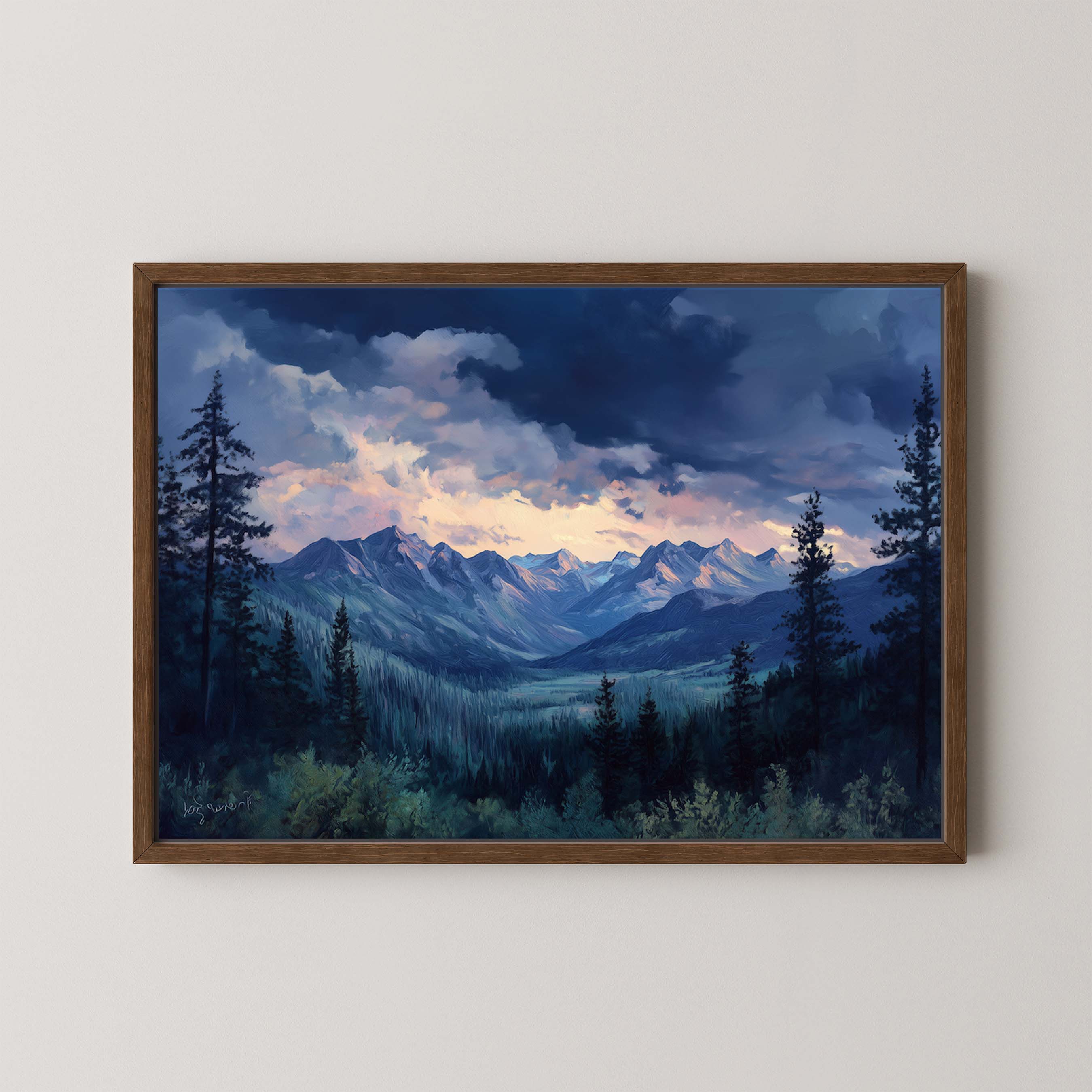Rocky Mountain Sunset