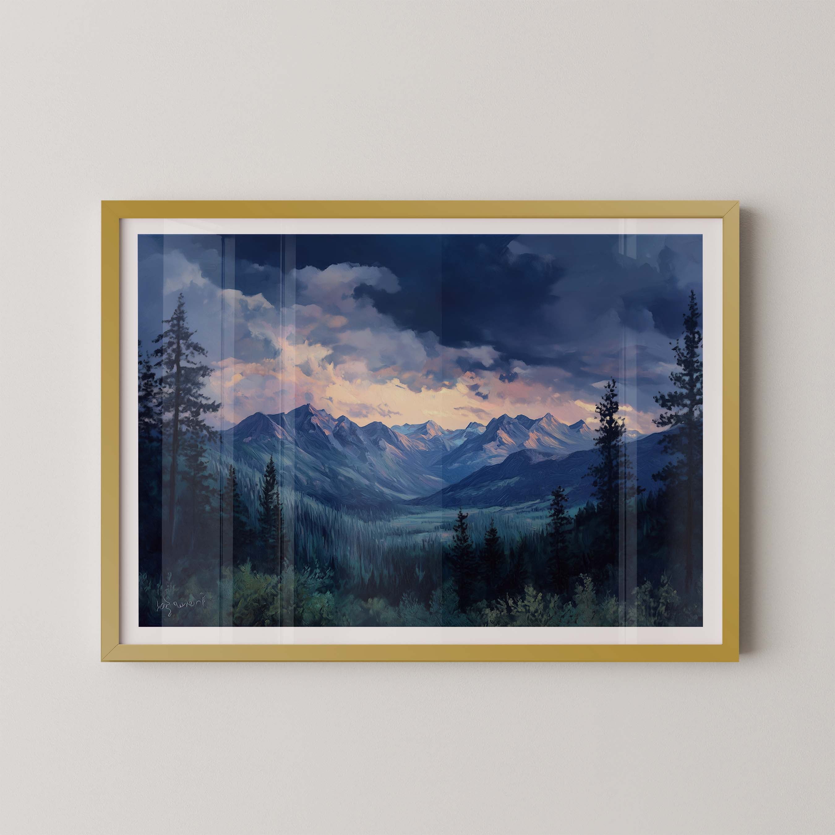 Rocky Mountain Sunset
