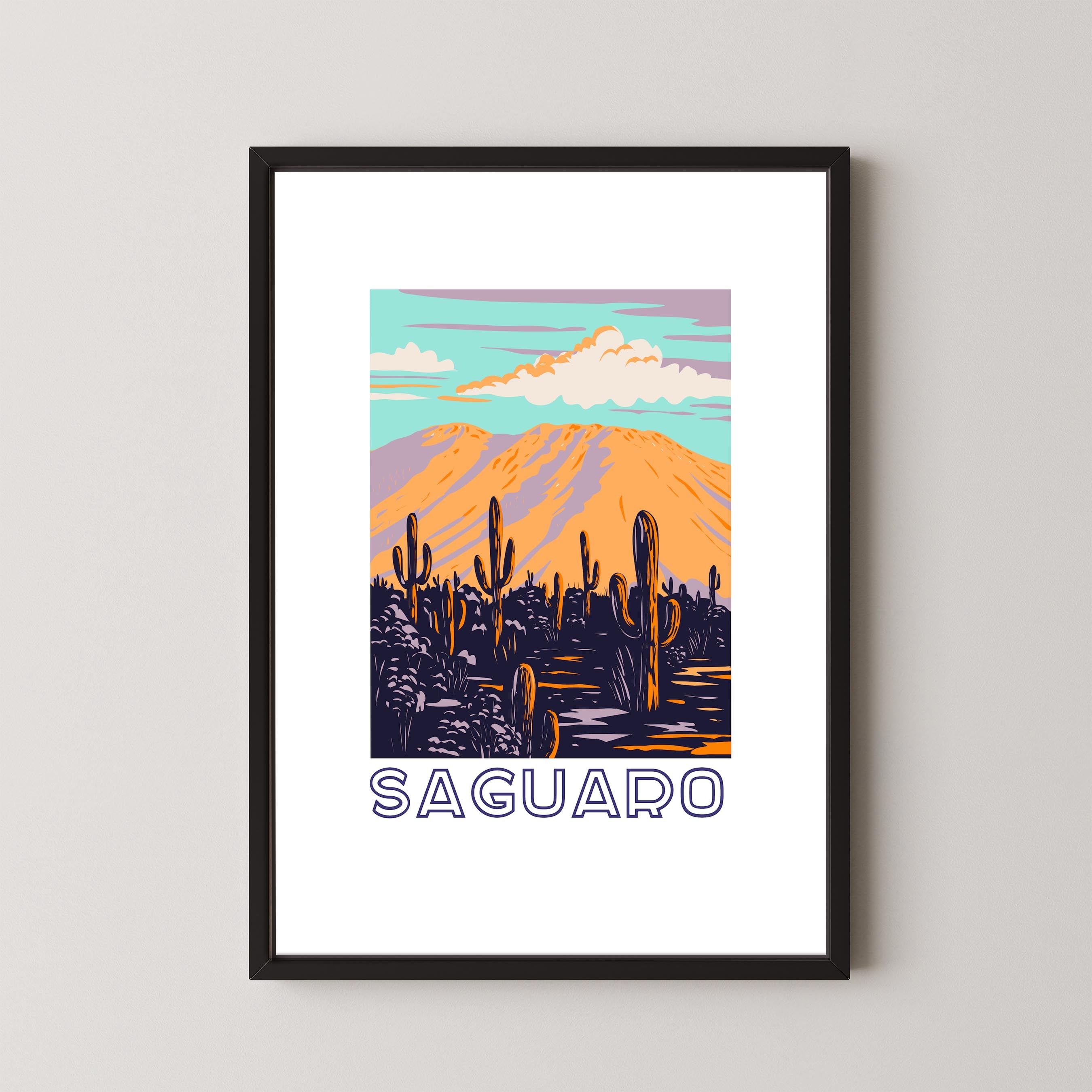 Saguaro Park Poster