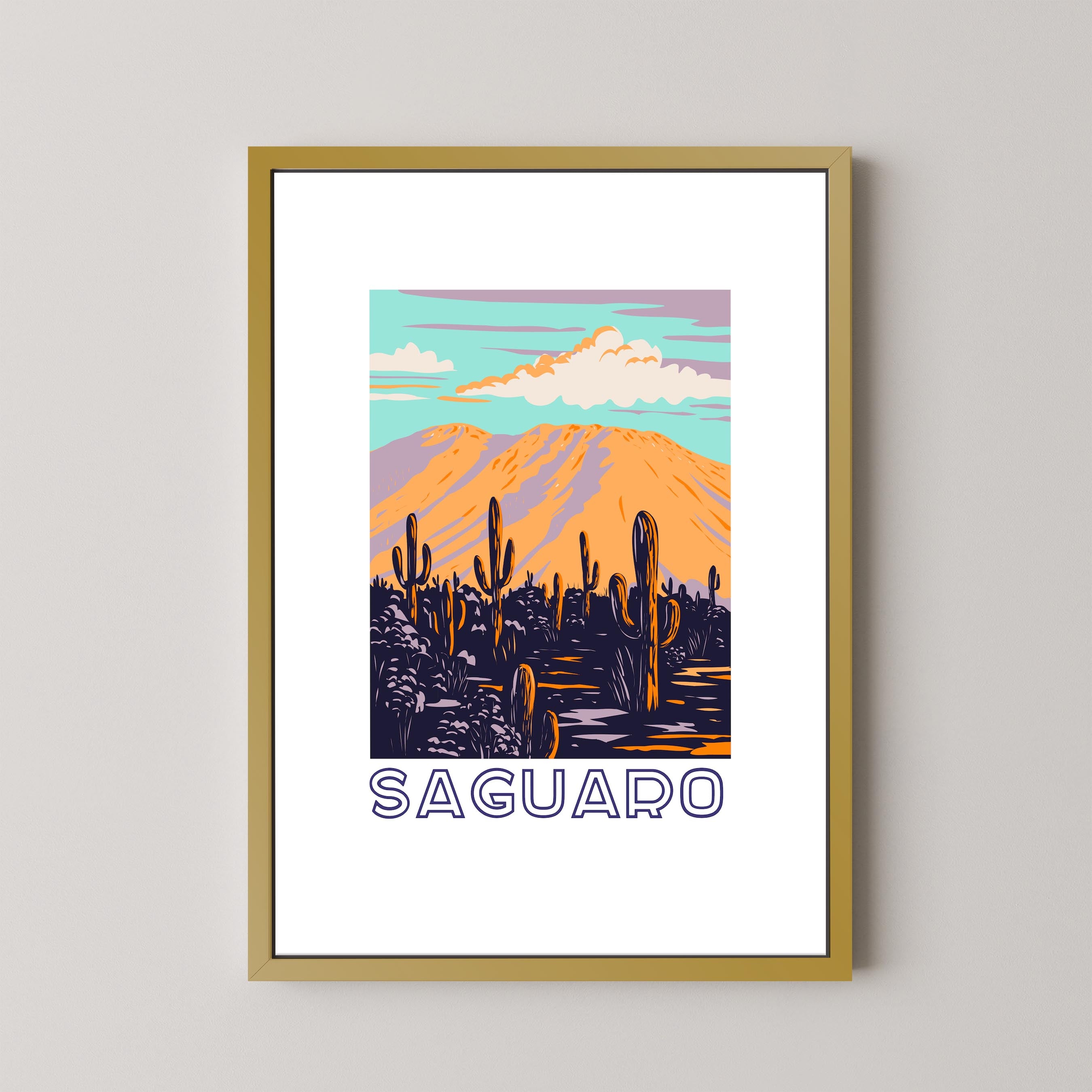 Saguaro Park Poster