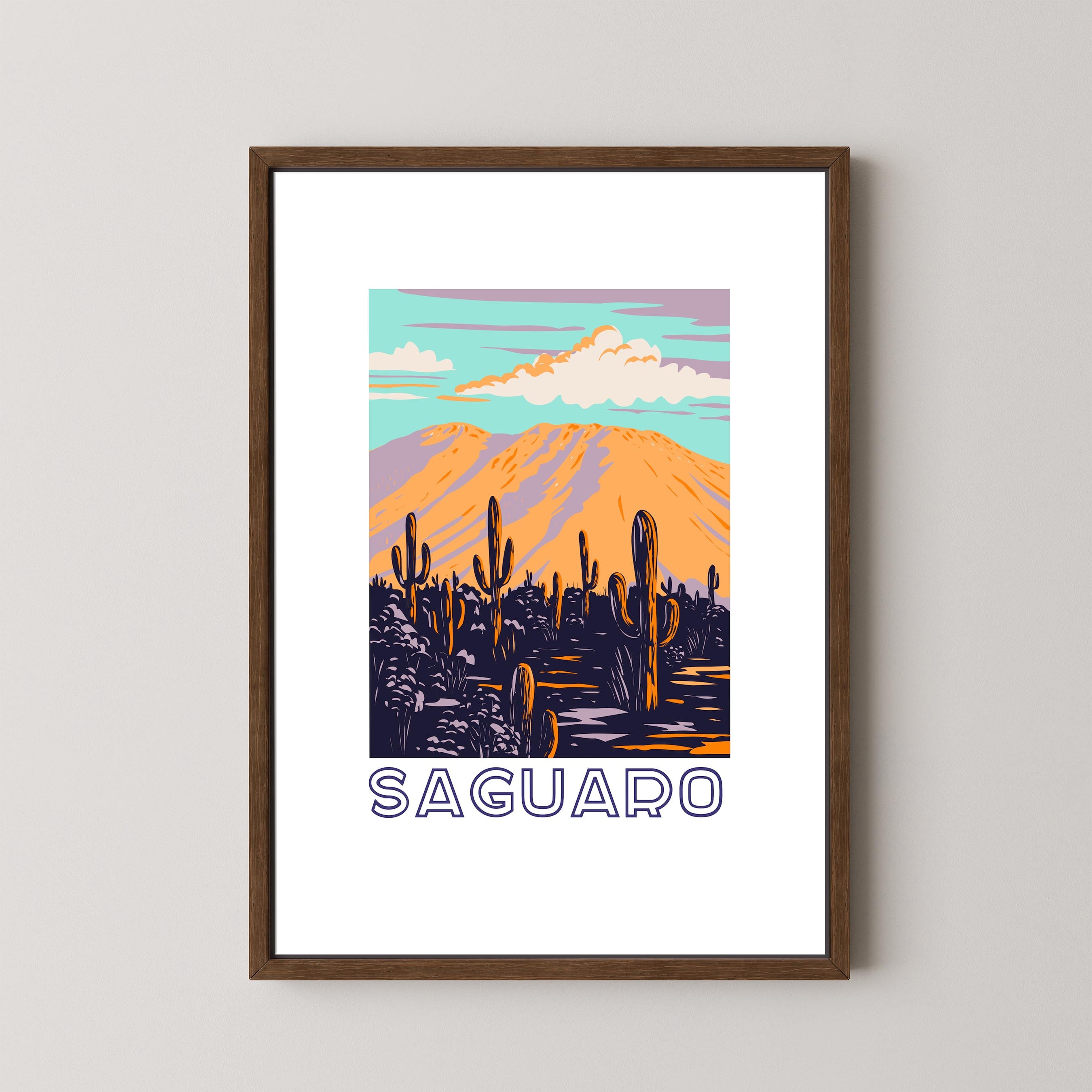 Saguaro Park Poster