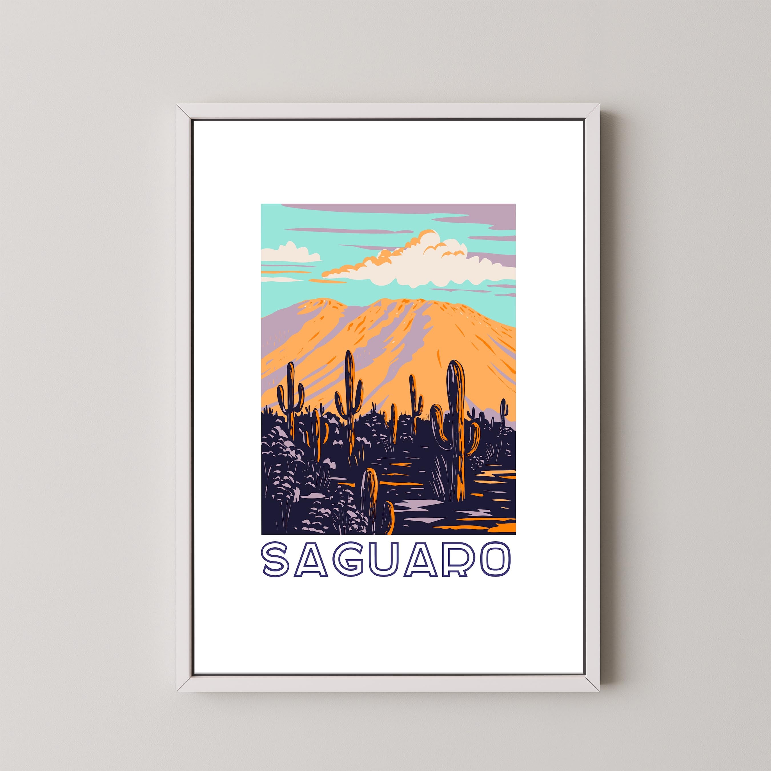 Saguaro Park Poster