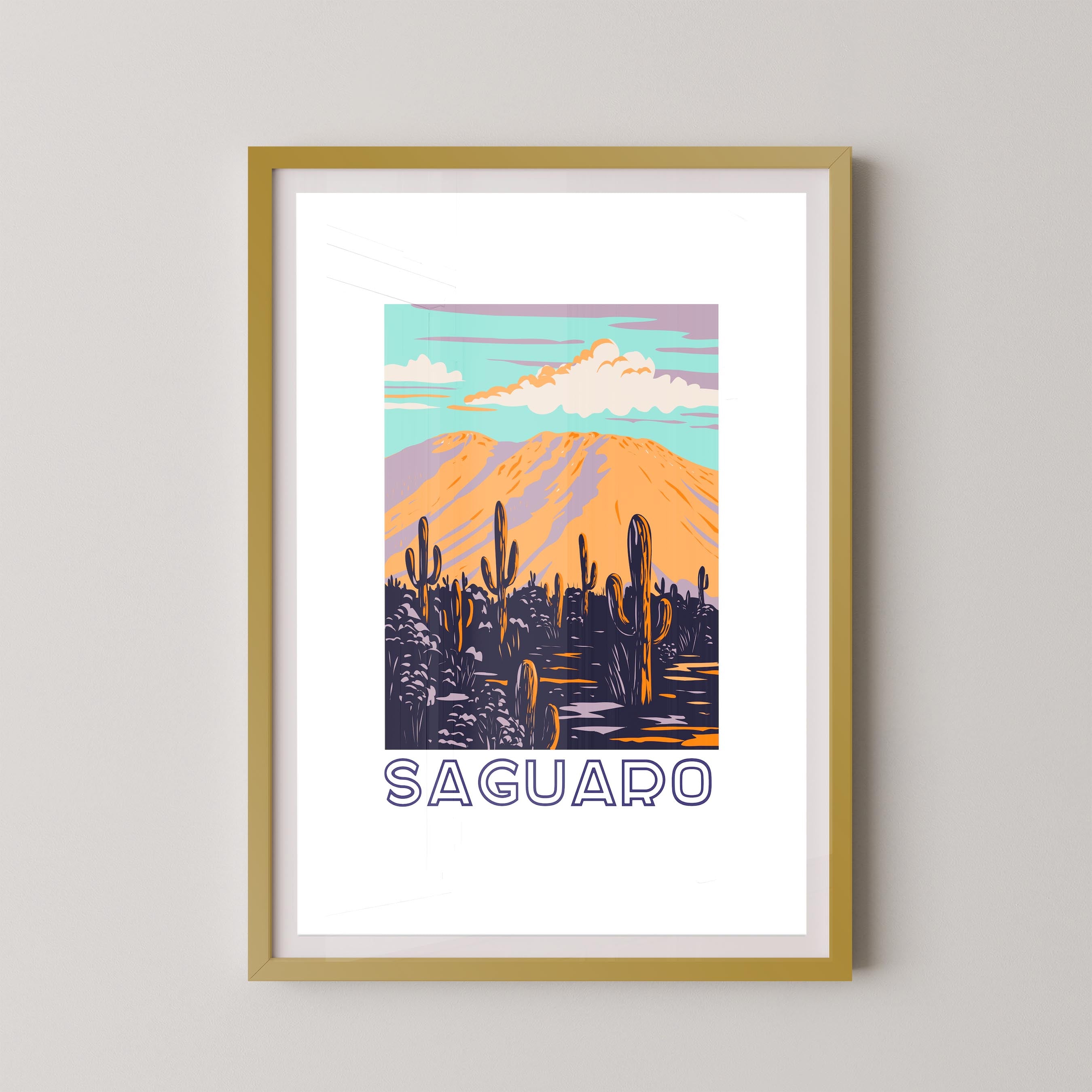 Saguaro Park Poster