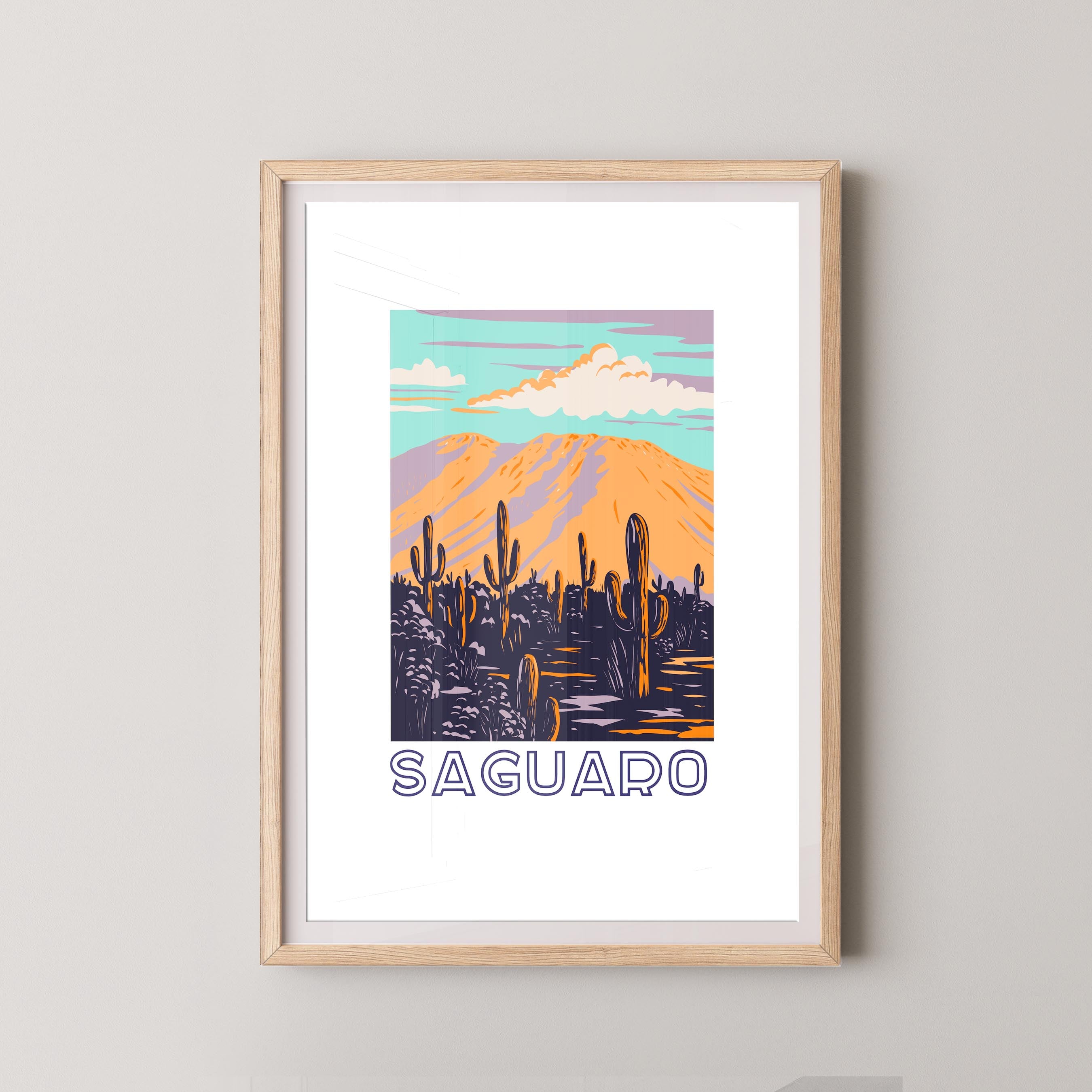 Saguaro Park Poster