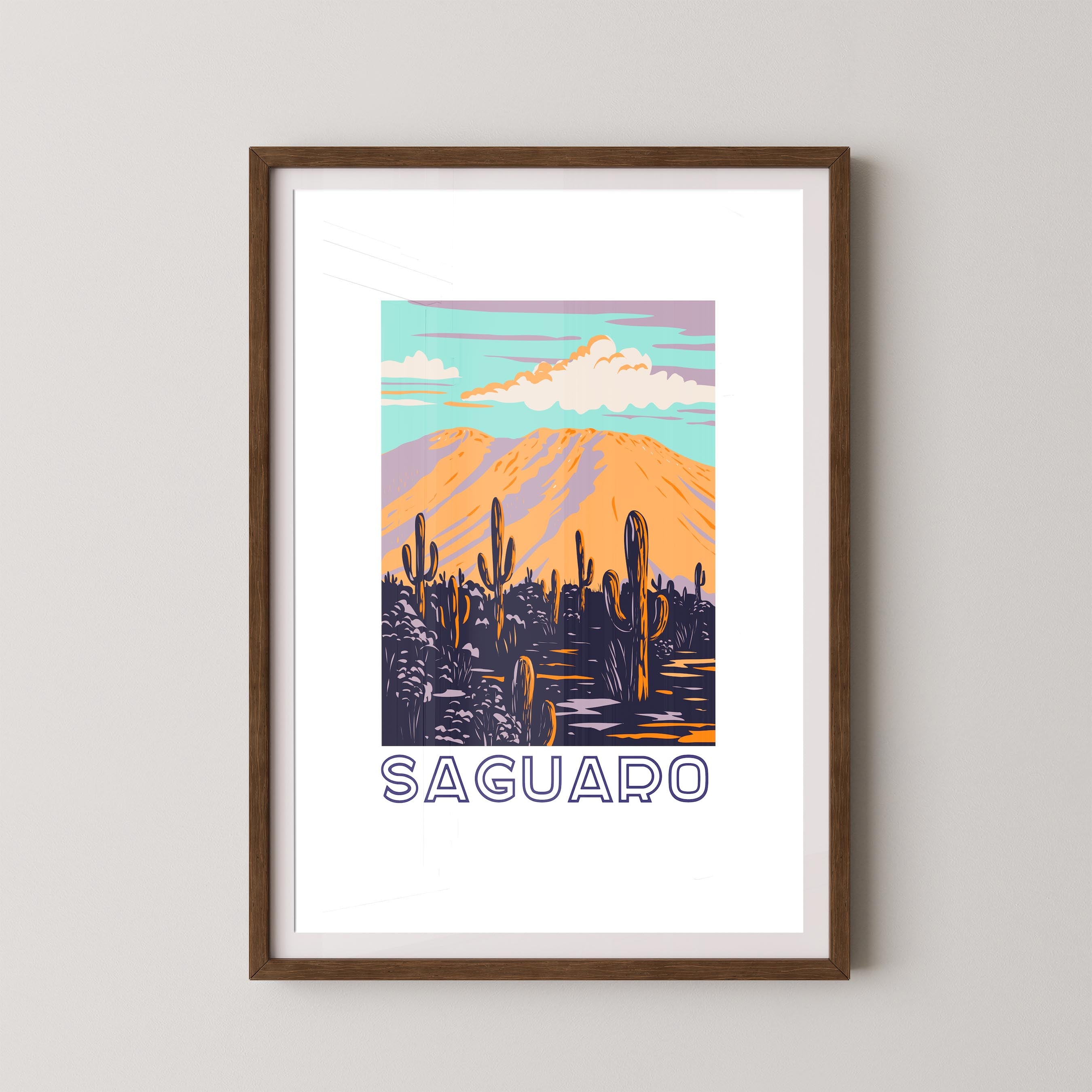 Saguaro Park Poster