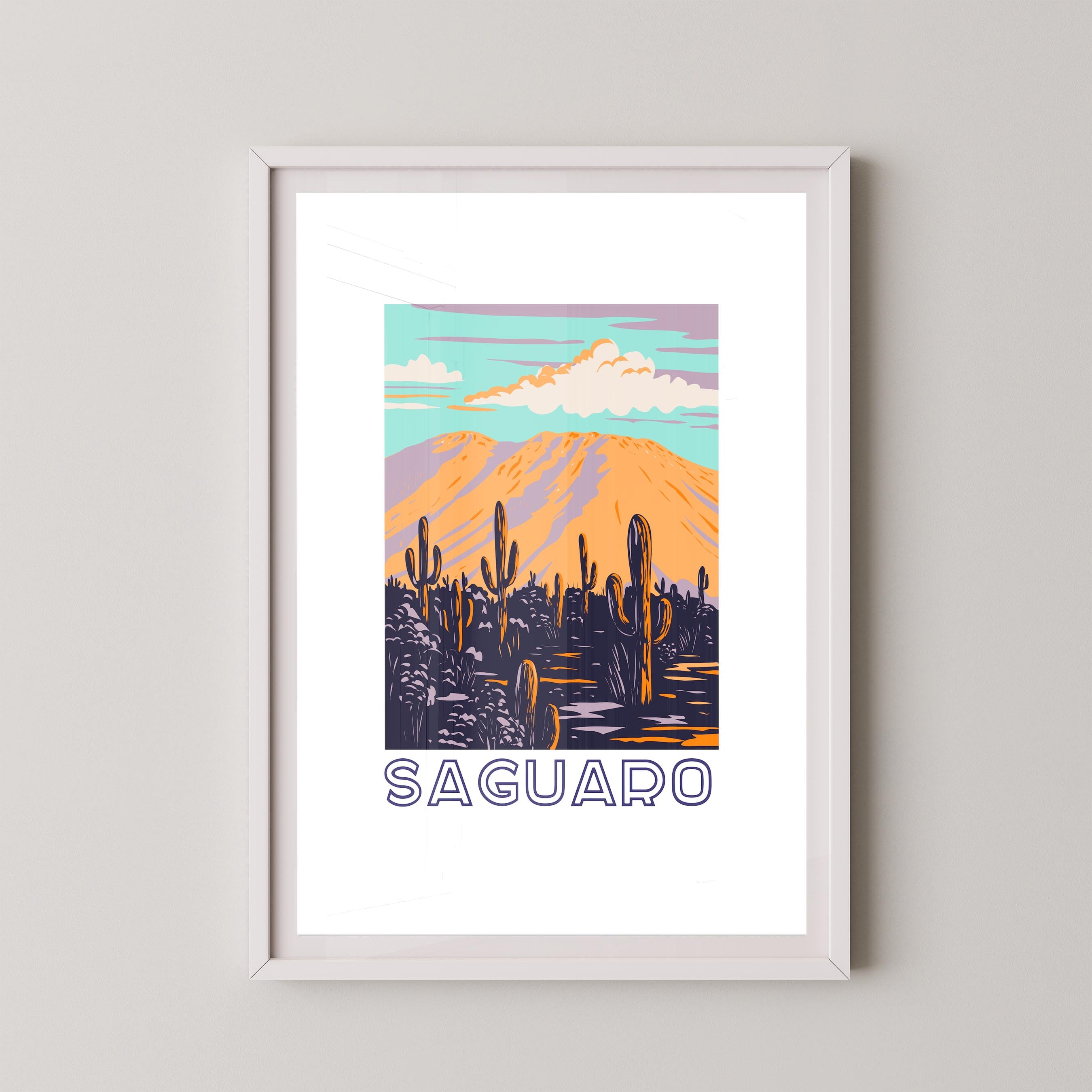 Saguaro Park Poster