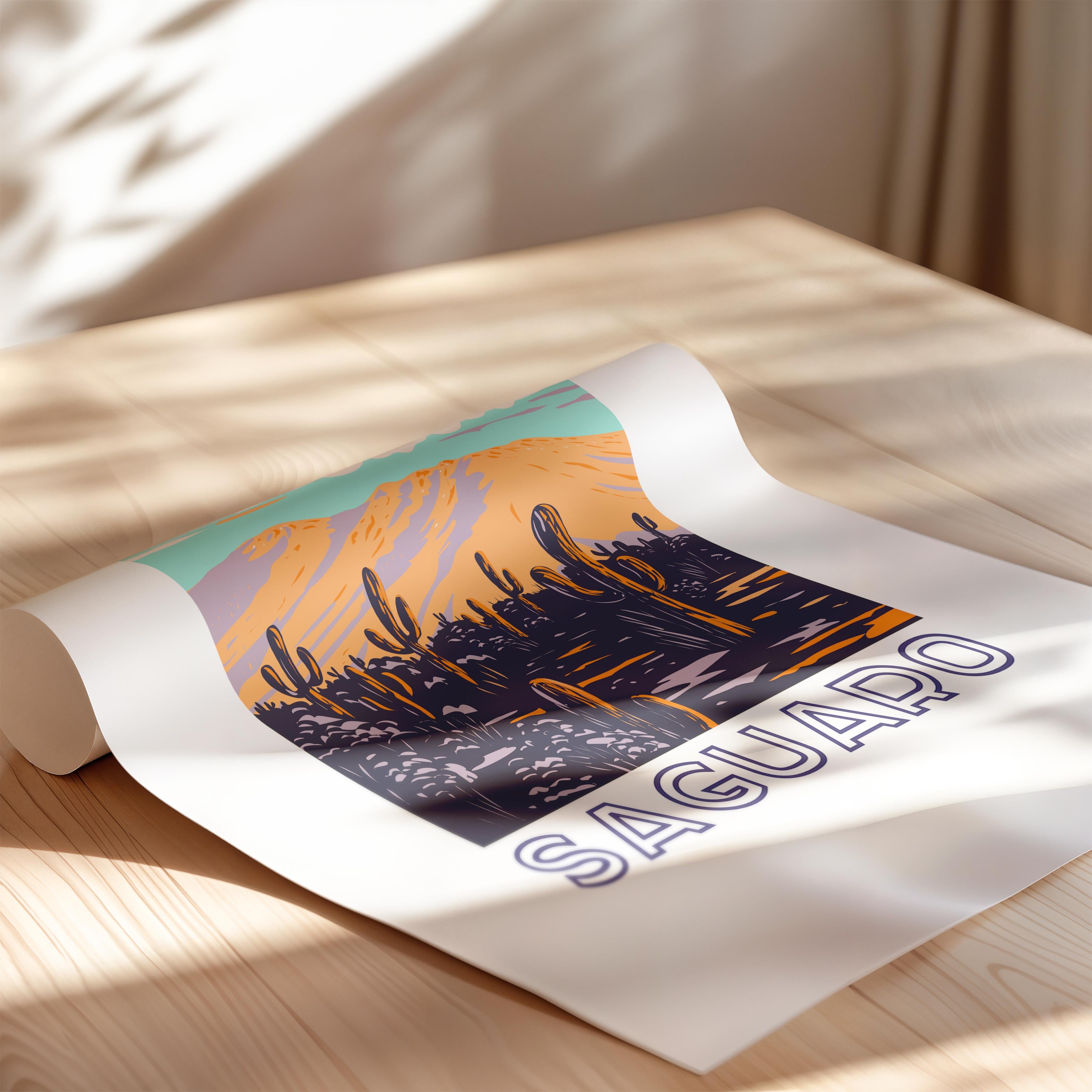 Saguaro Park Poster