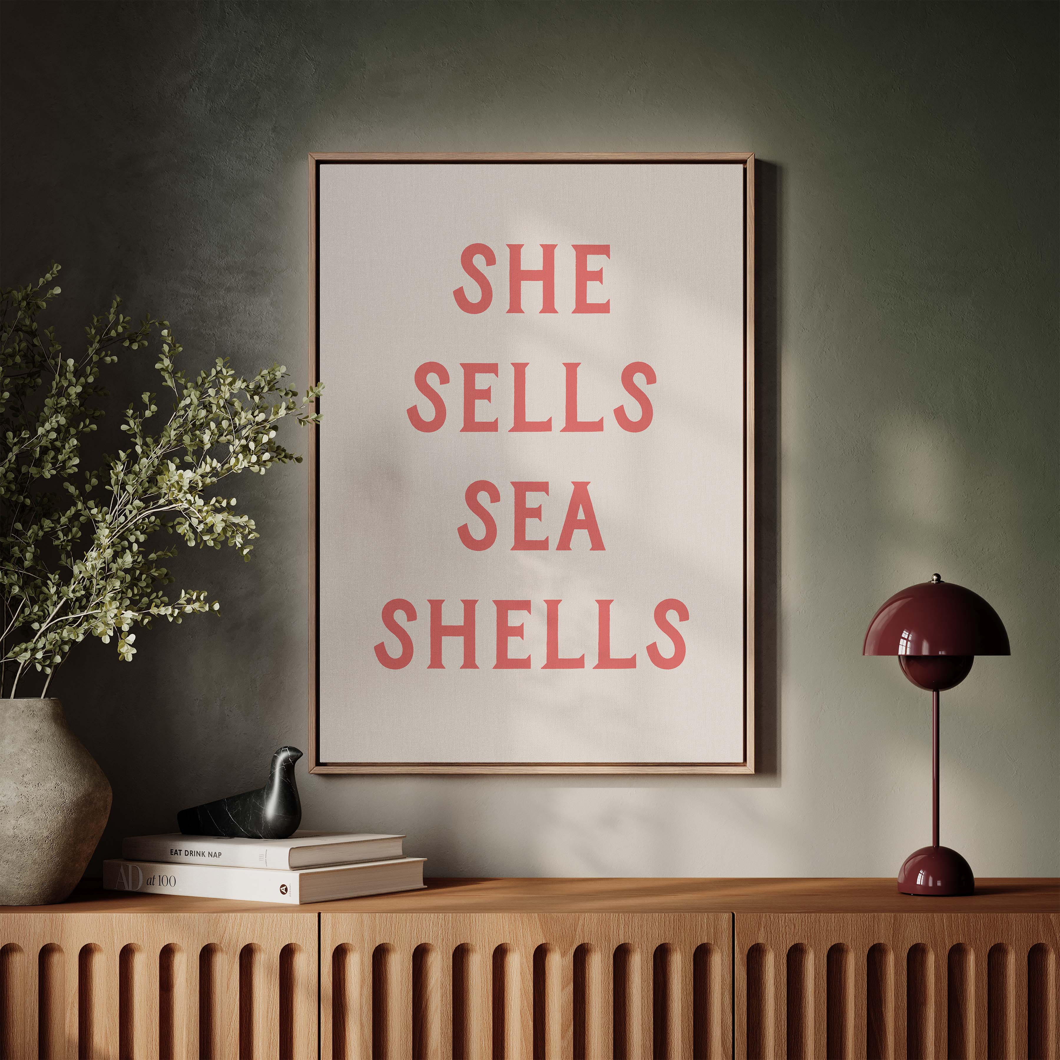 She Sells Sea Shells in Cream