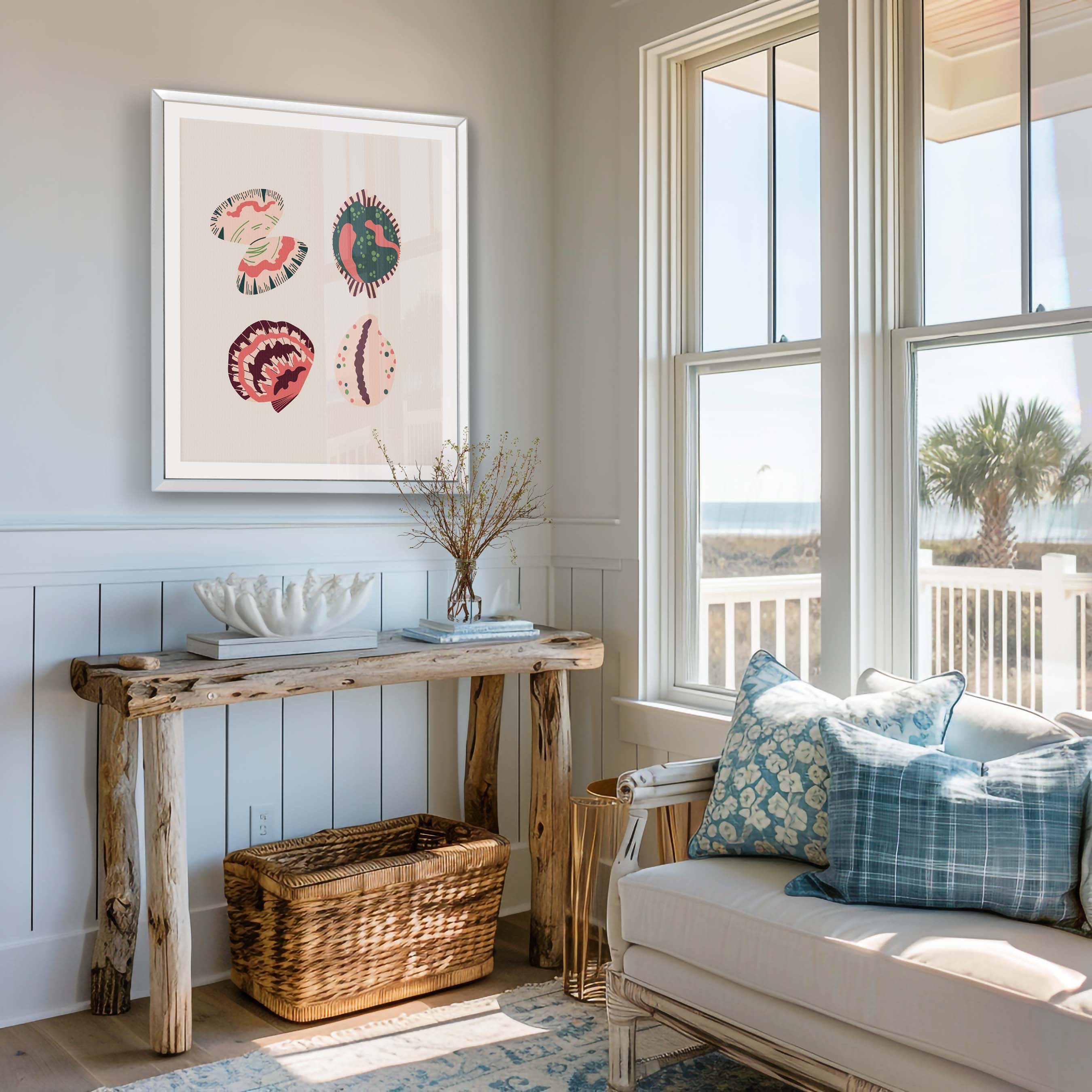Shell Collection in Cream