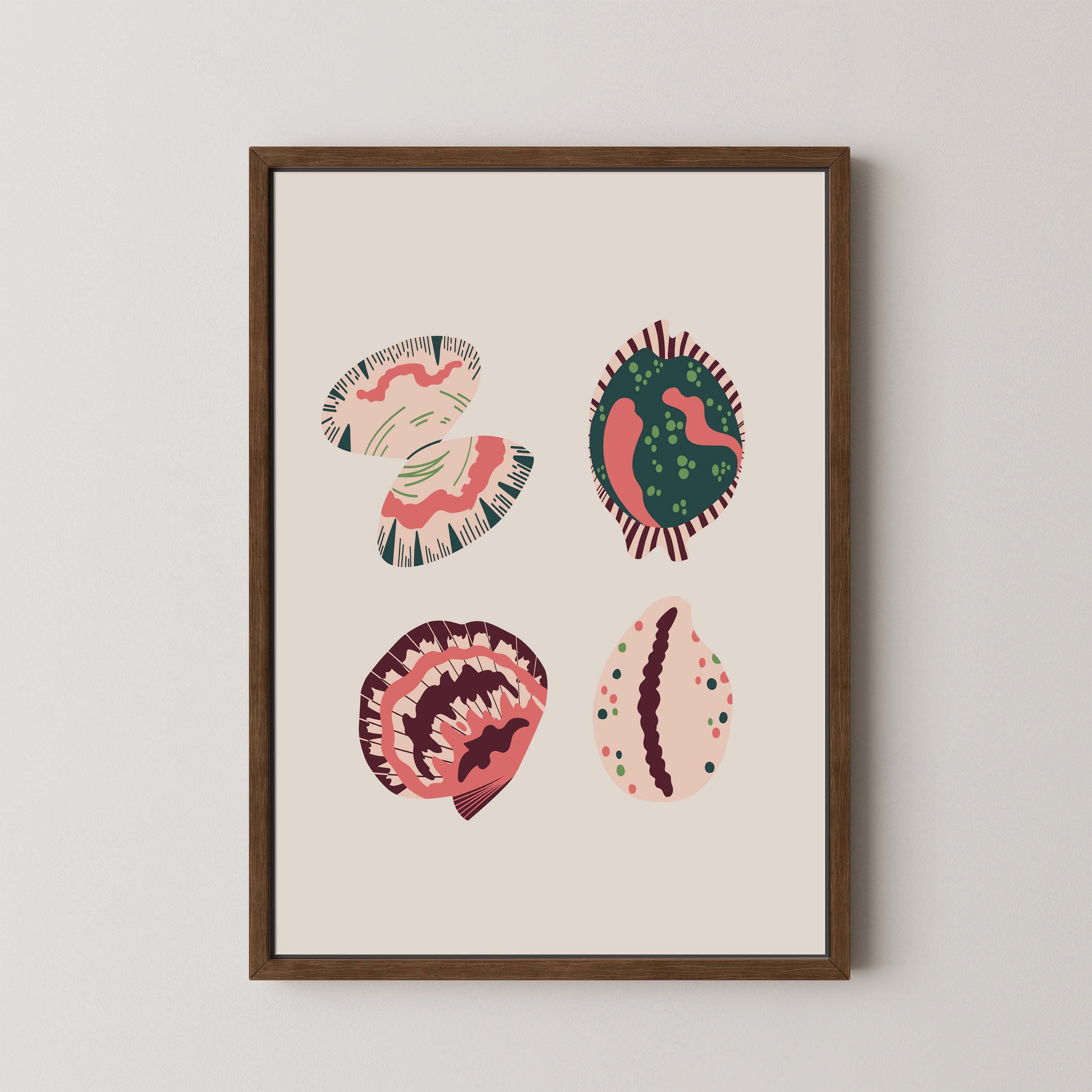 Shell Collection in Cream
