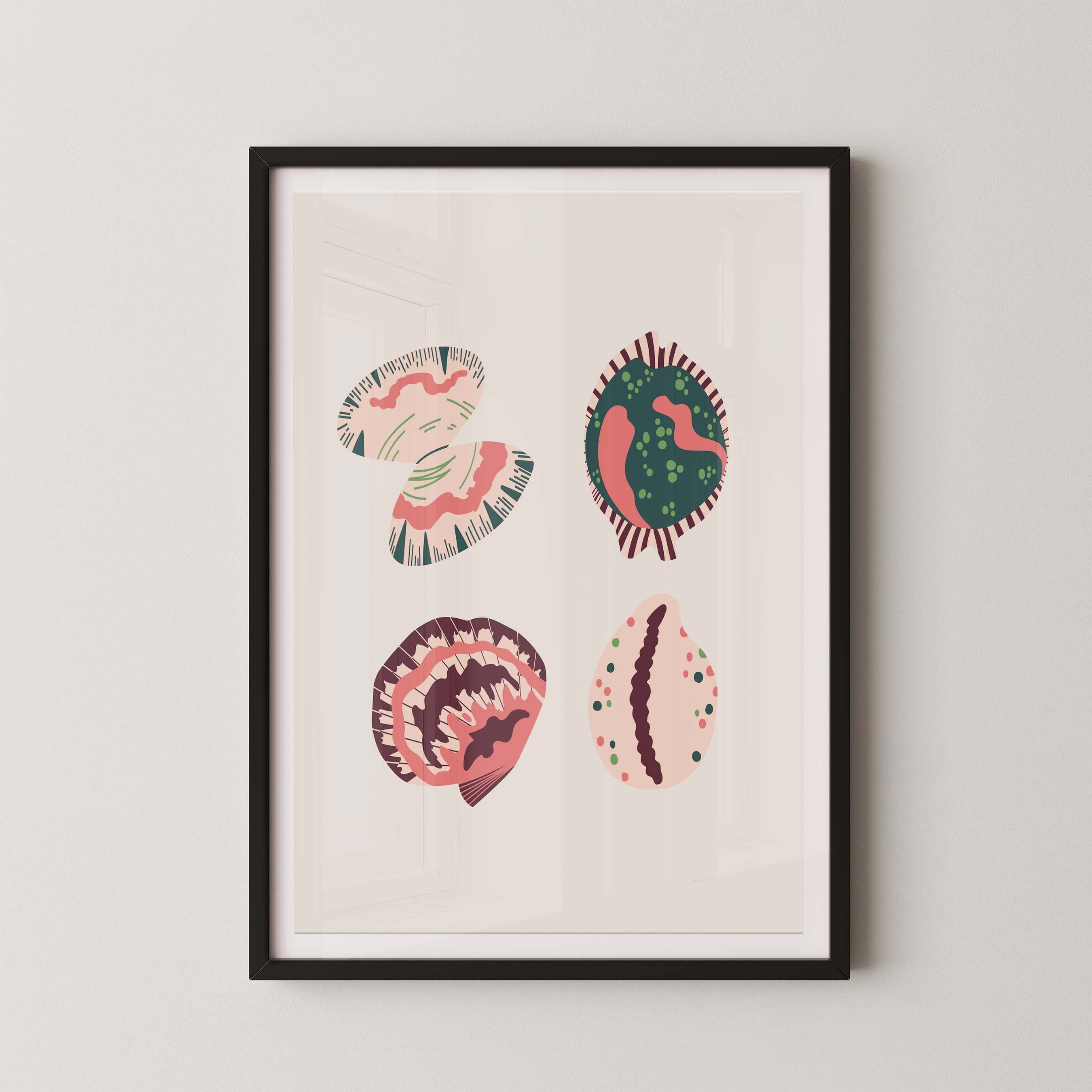 Shell Collection in Cream