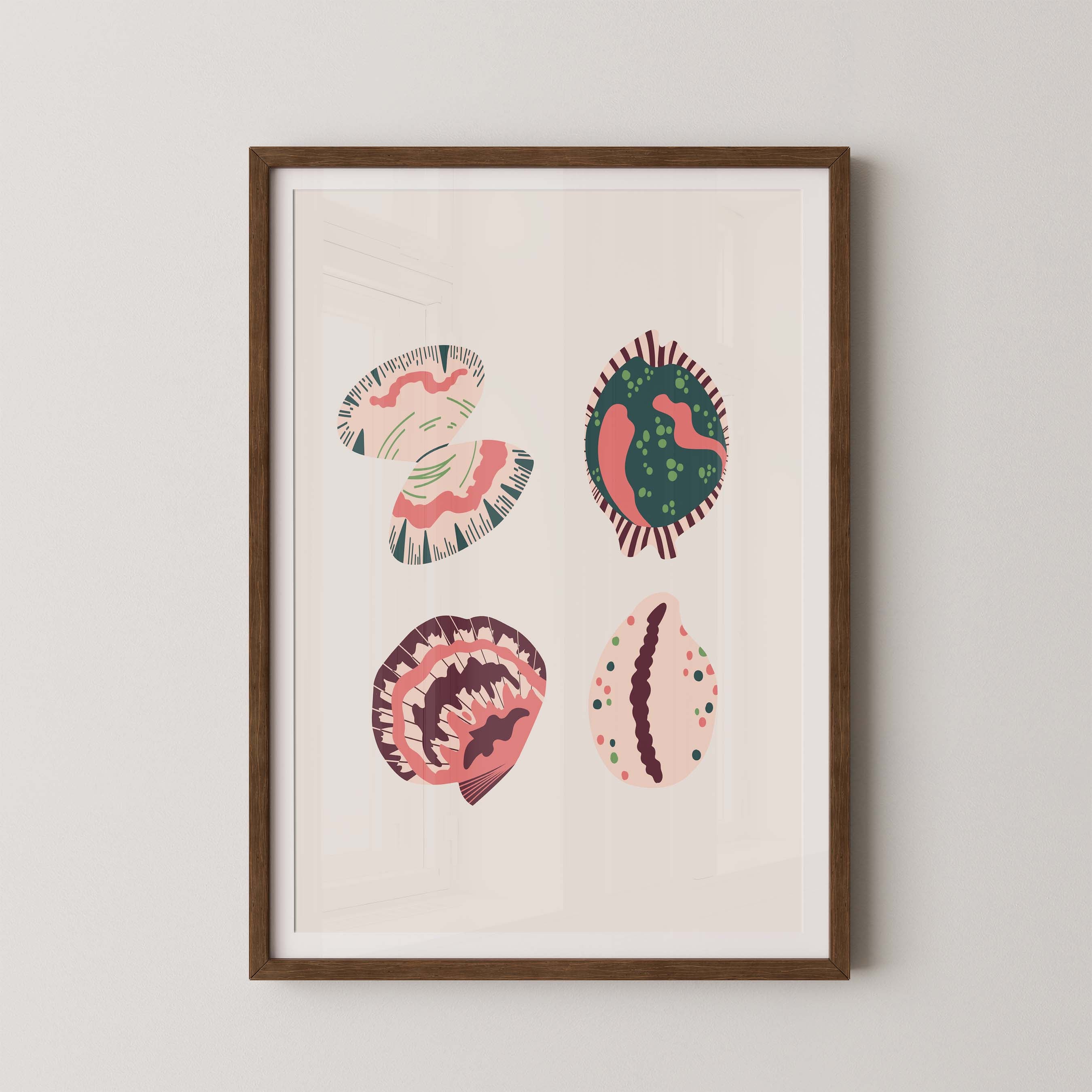Shell Collection in Cream