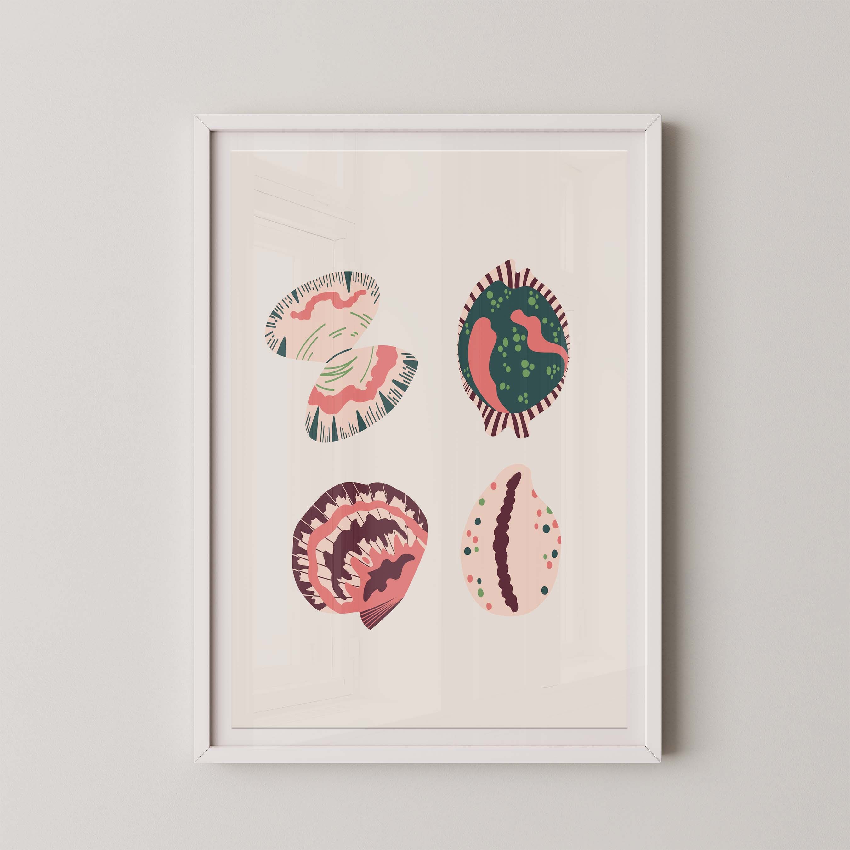 Shell Collection in Cream