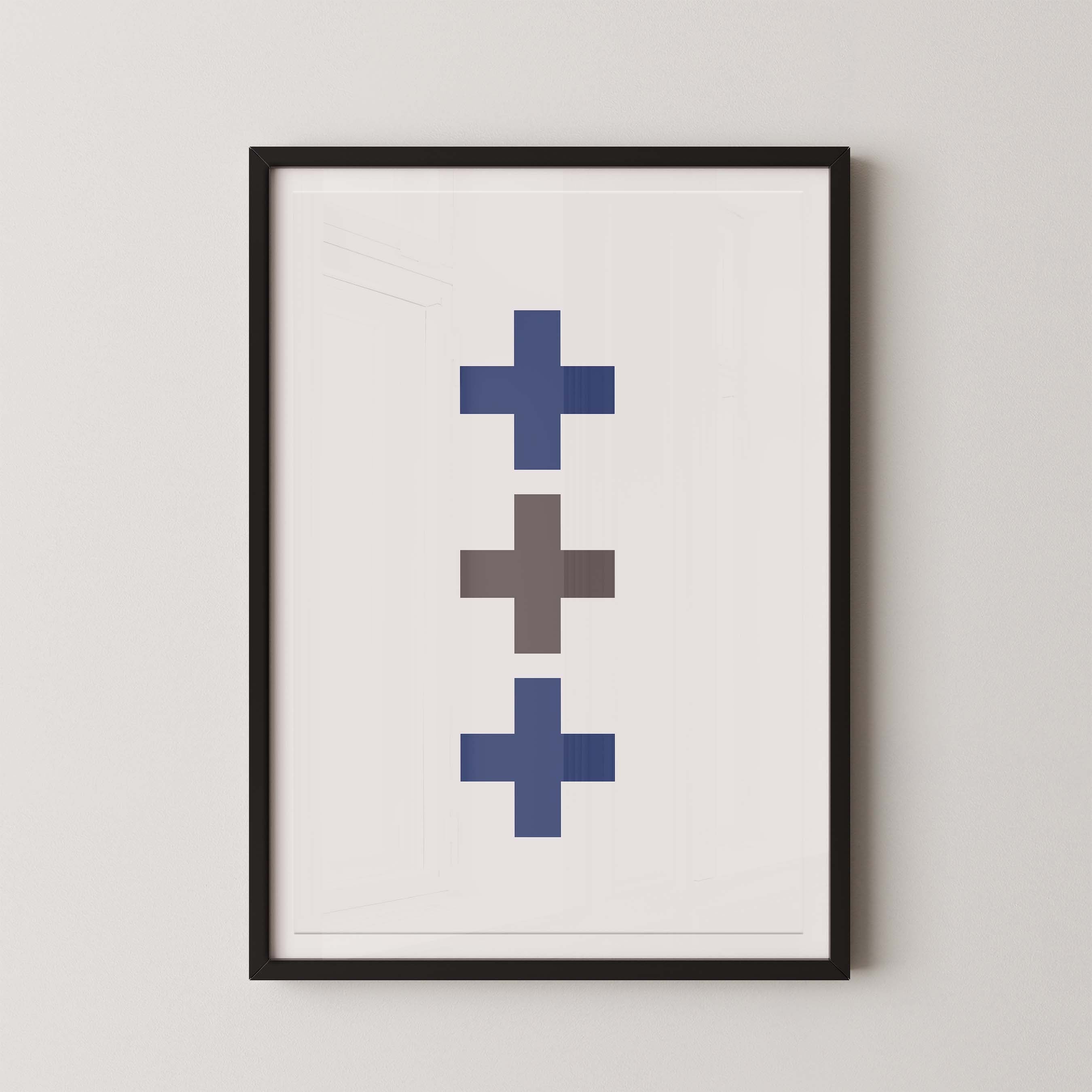 Swiss Cross in Cream