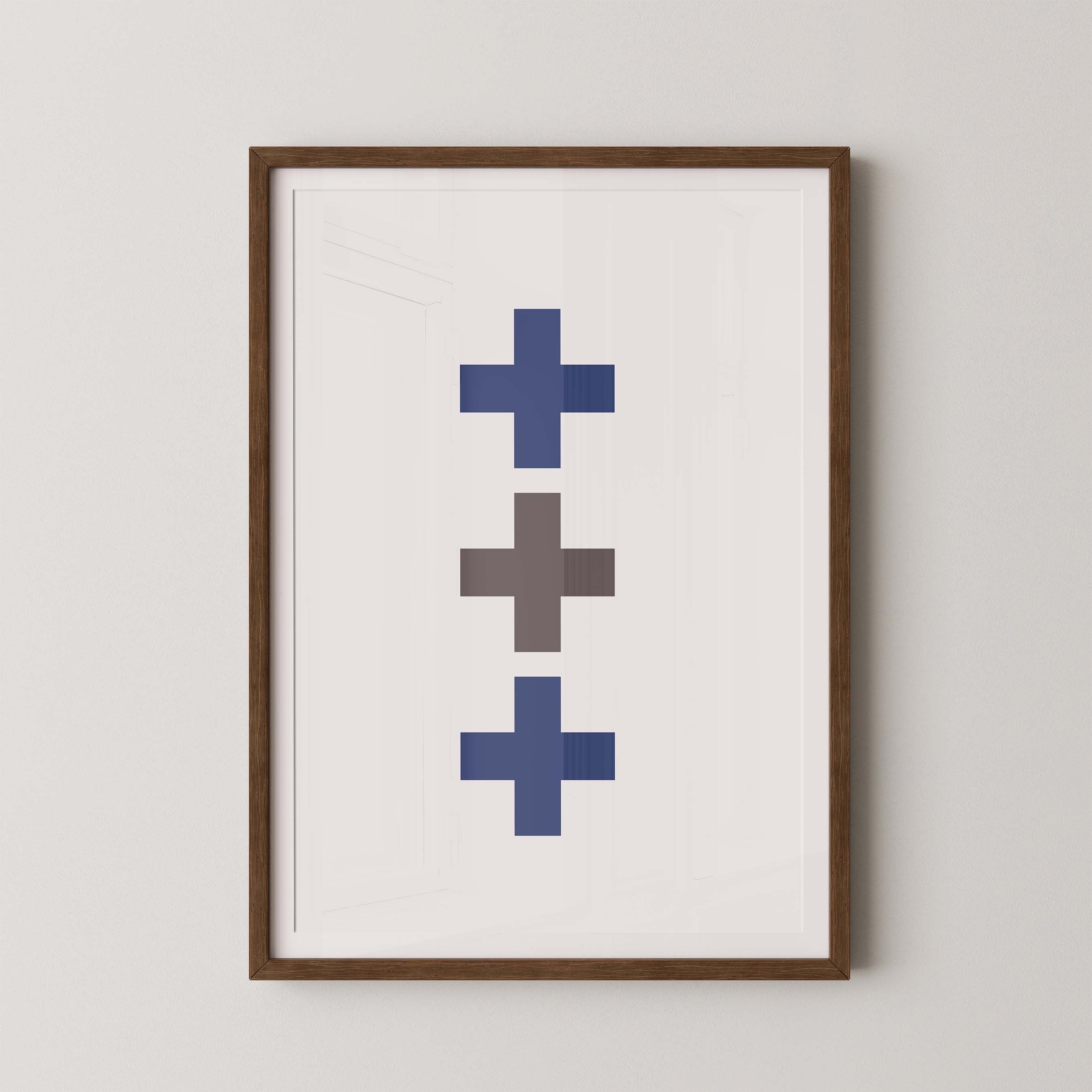 Swiss Cross in Cream