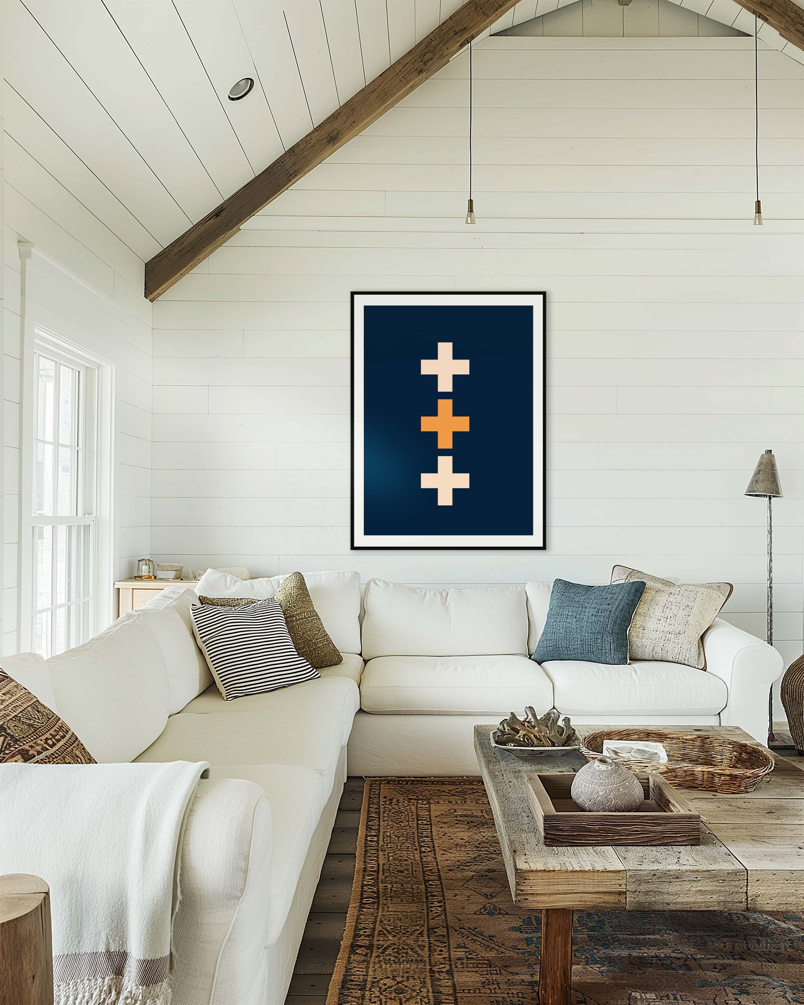 Swiss Cross in Dark