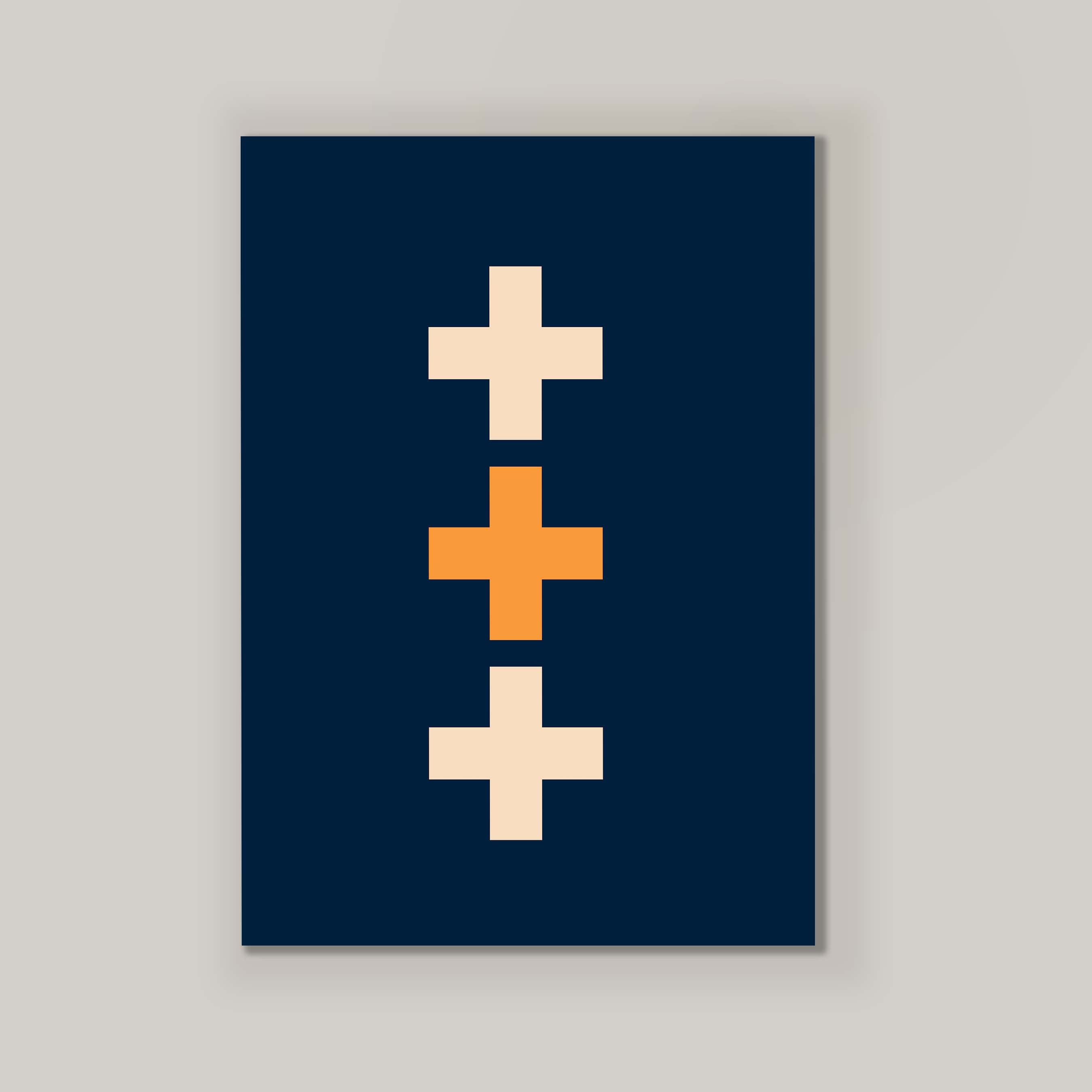 Swiss Cross in Dark